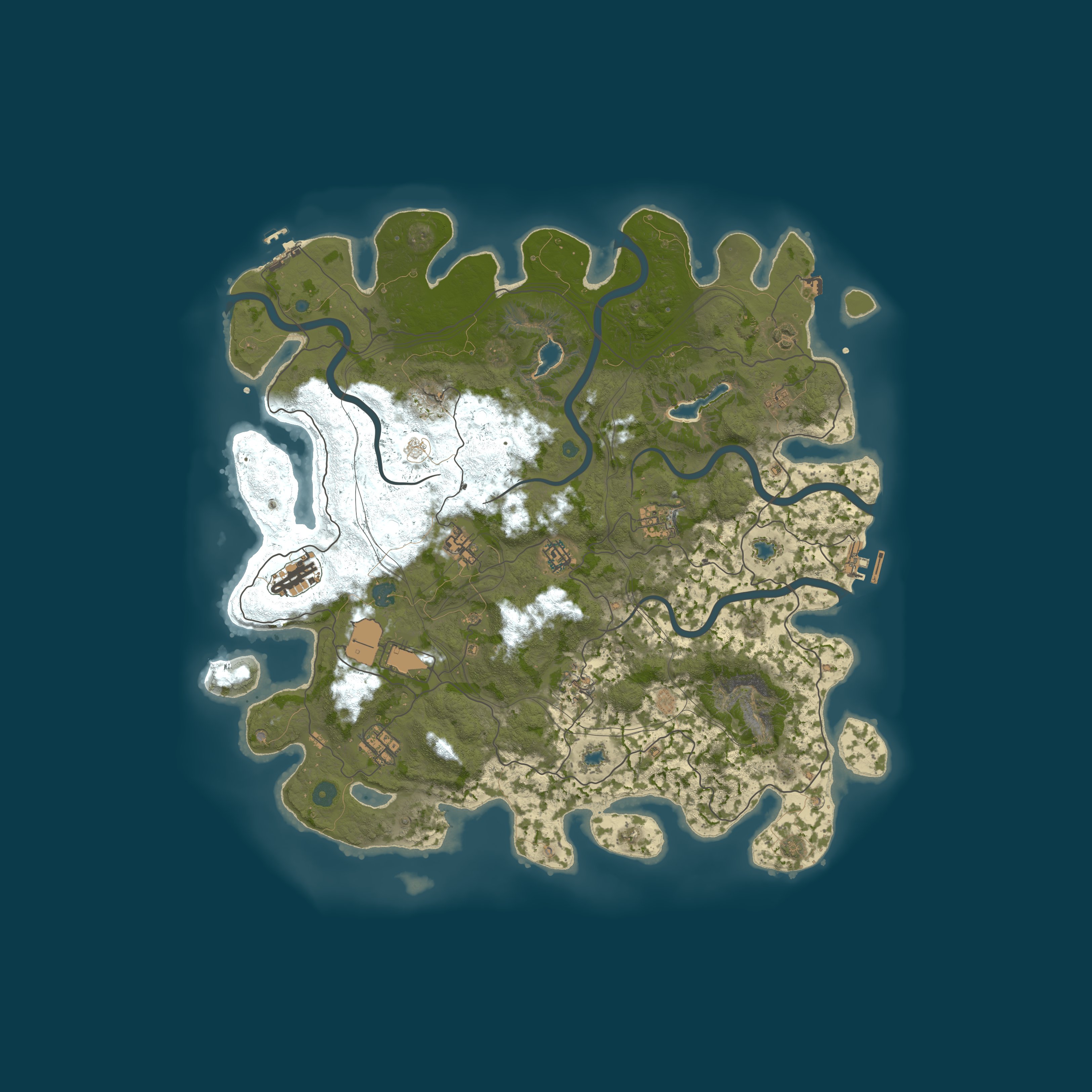 Карта сервера