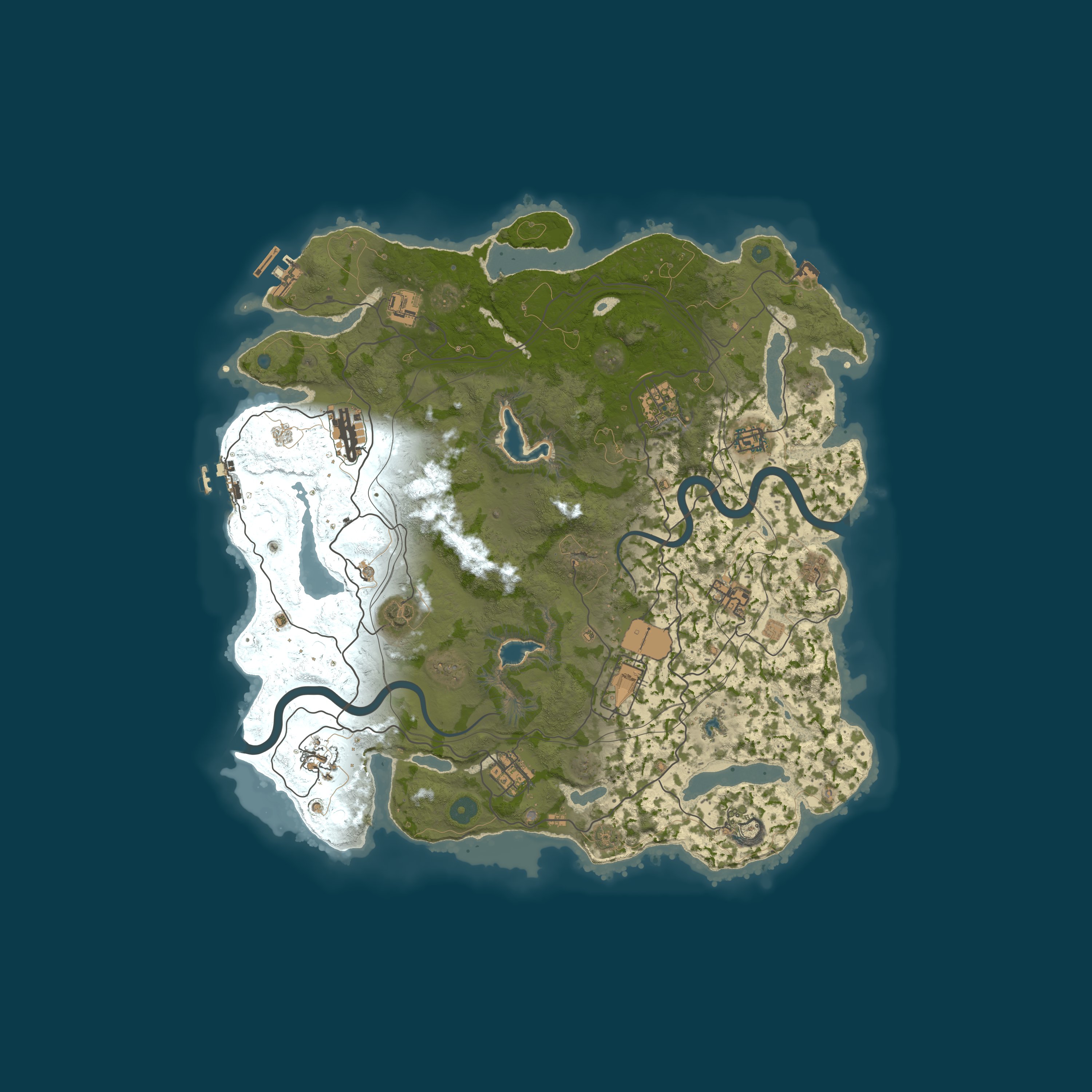 Rustafied Custom Map map
