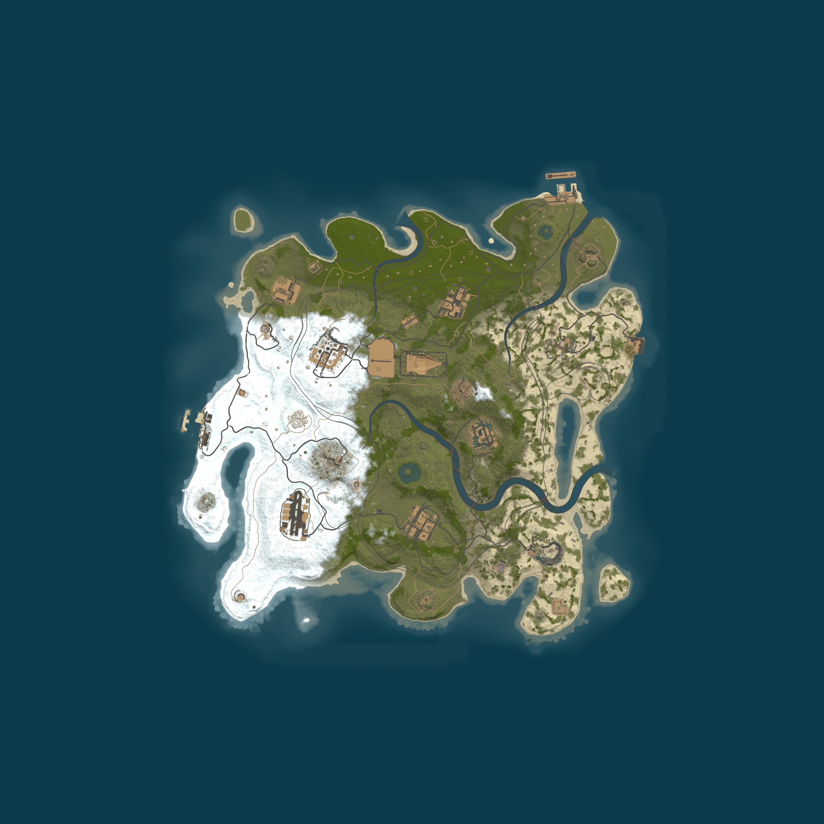Map for The Working Class | 2X | Solo/Duo | Raid Hours | Bi-Weekly |