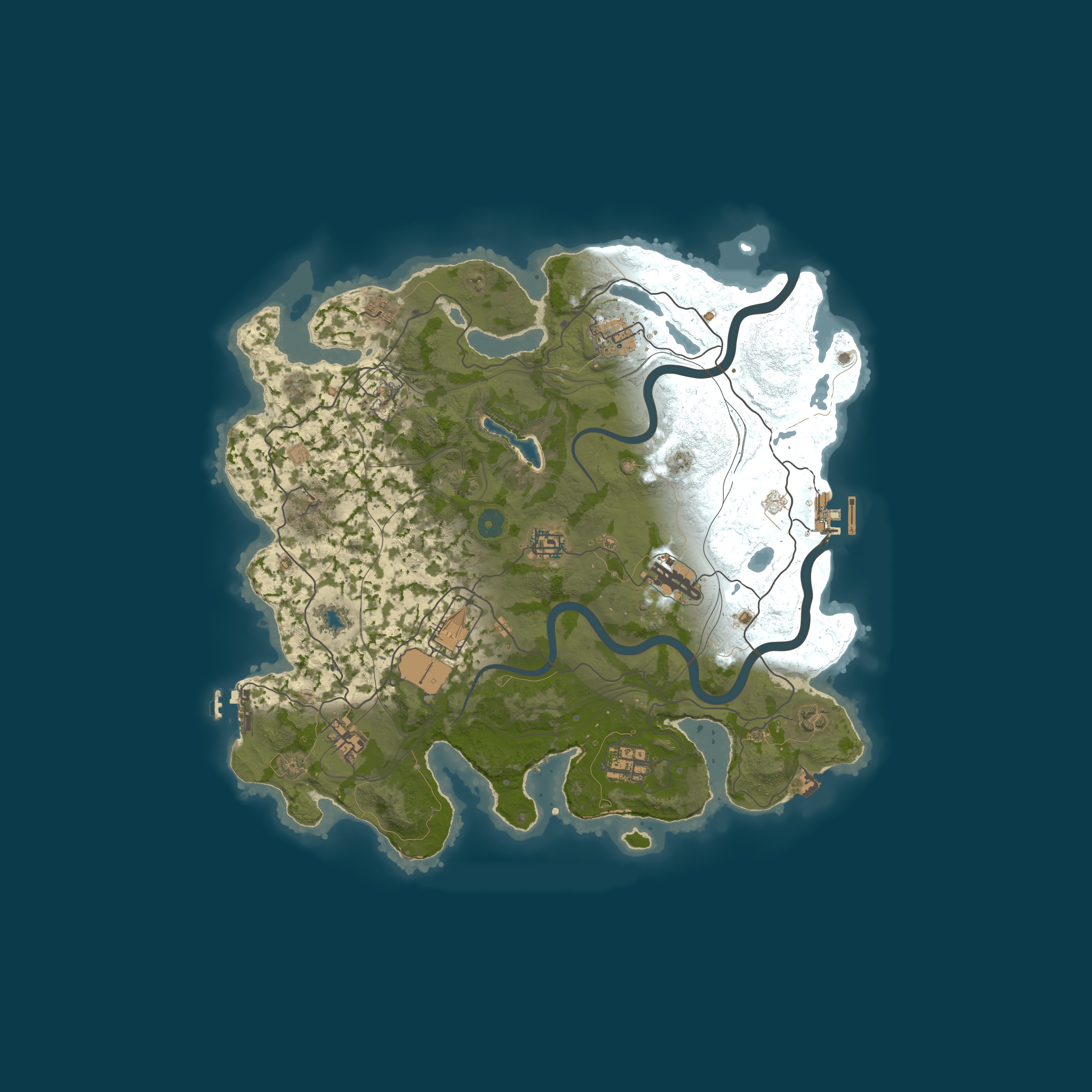 Map for [EU] WizzRust.com 1x Main | Noob Friendly | Wiped 02/07