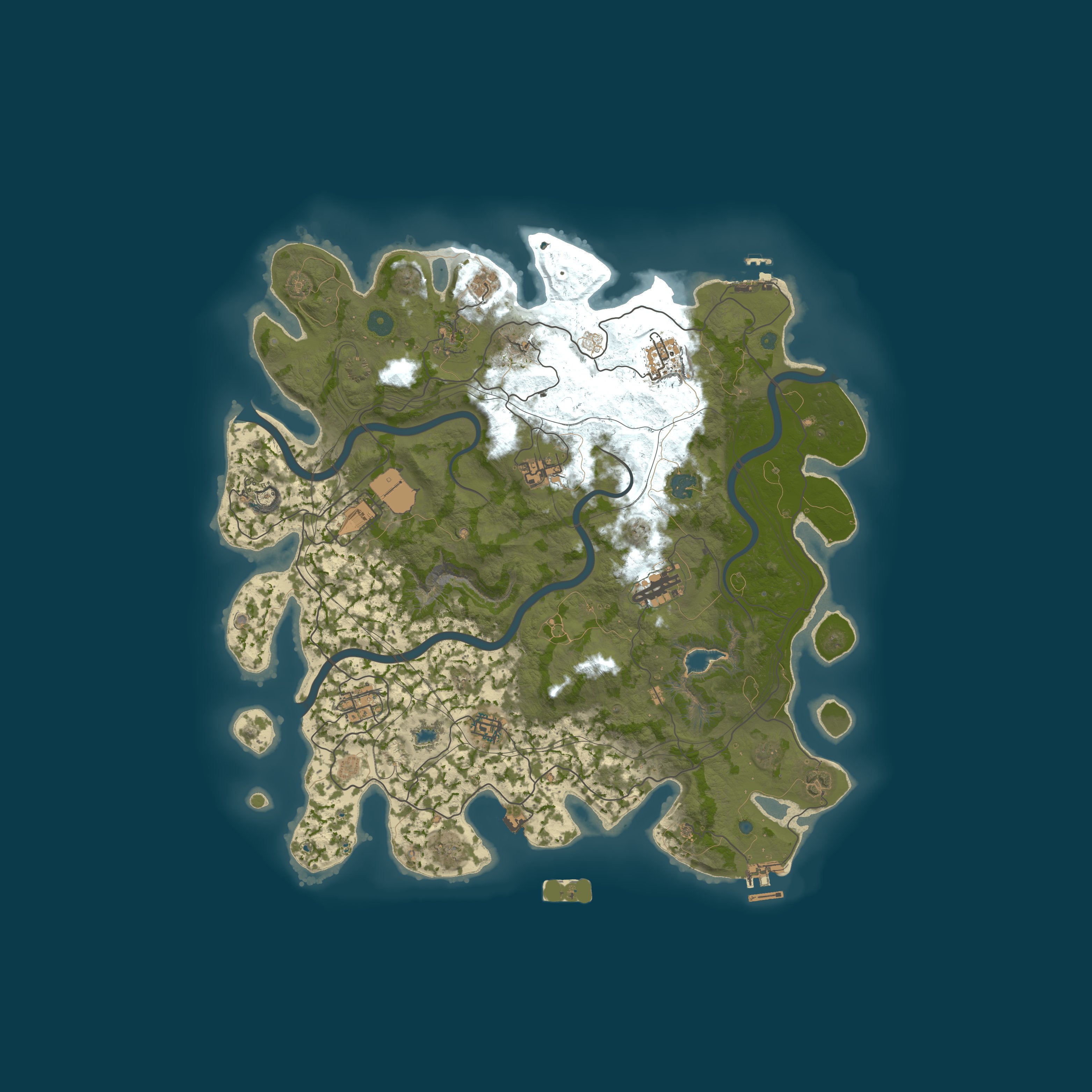 Map for Farming Paradise US|2x|Monthly|PVE