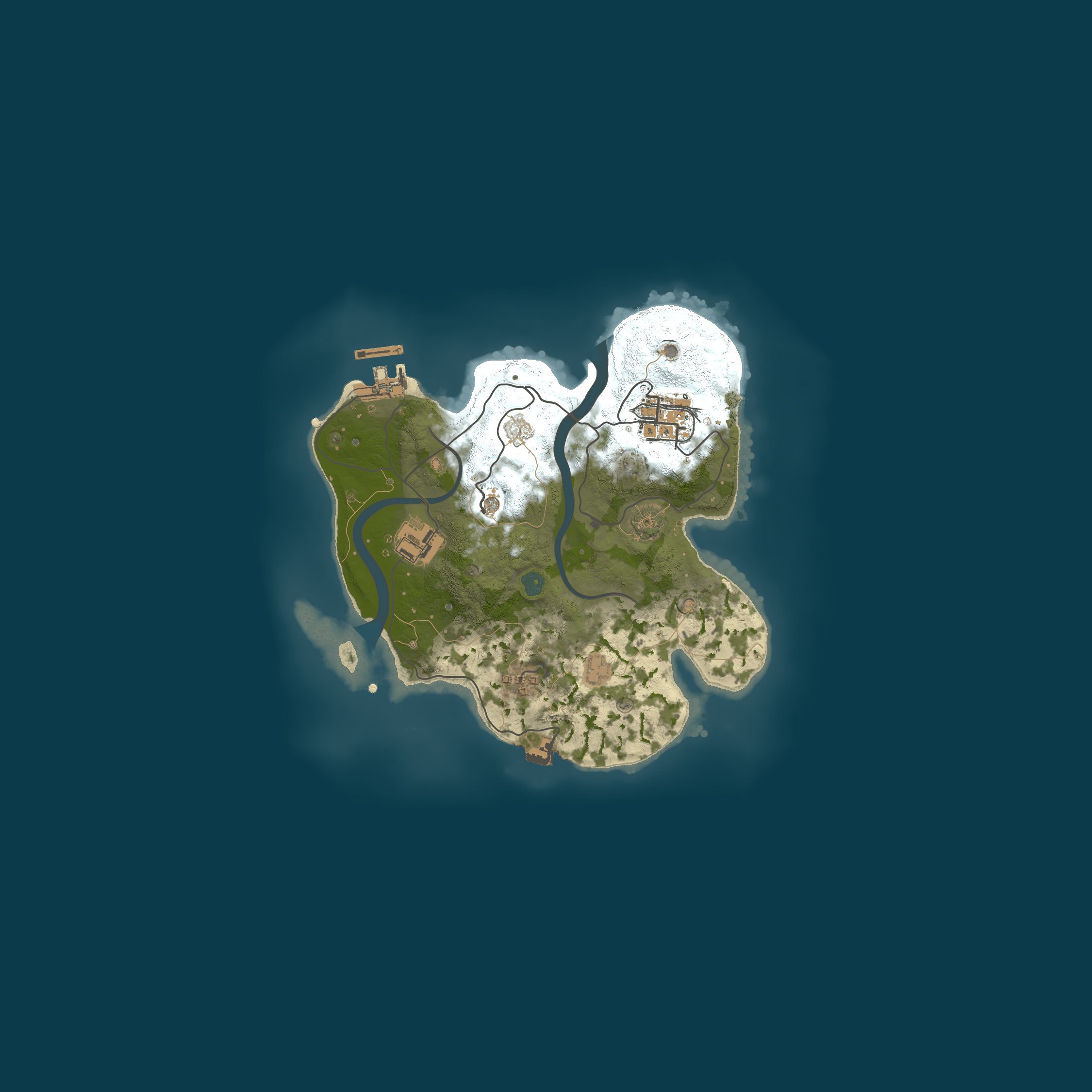 Rust map 2500/1488