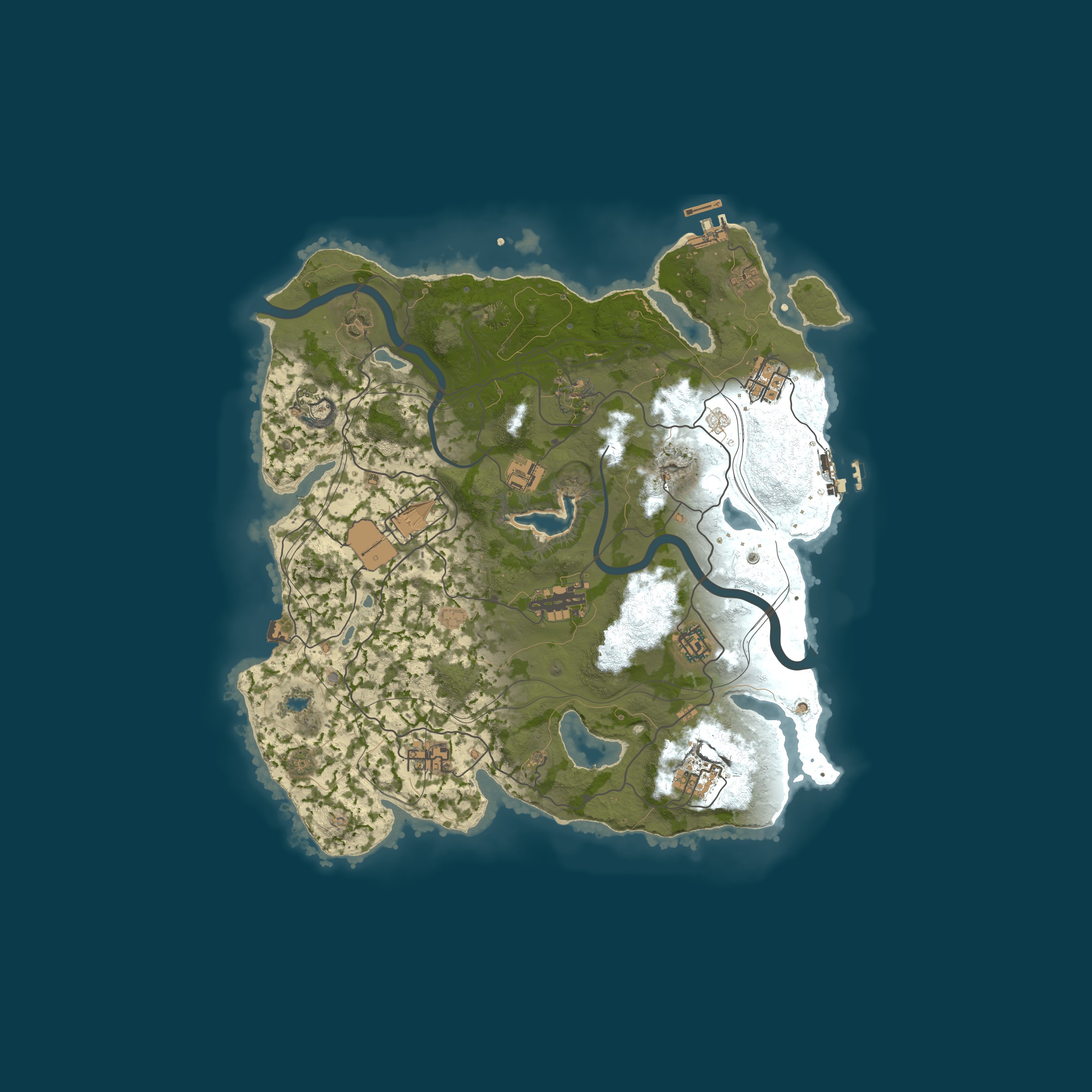 Rust map 3650/1337