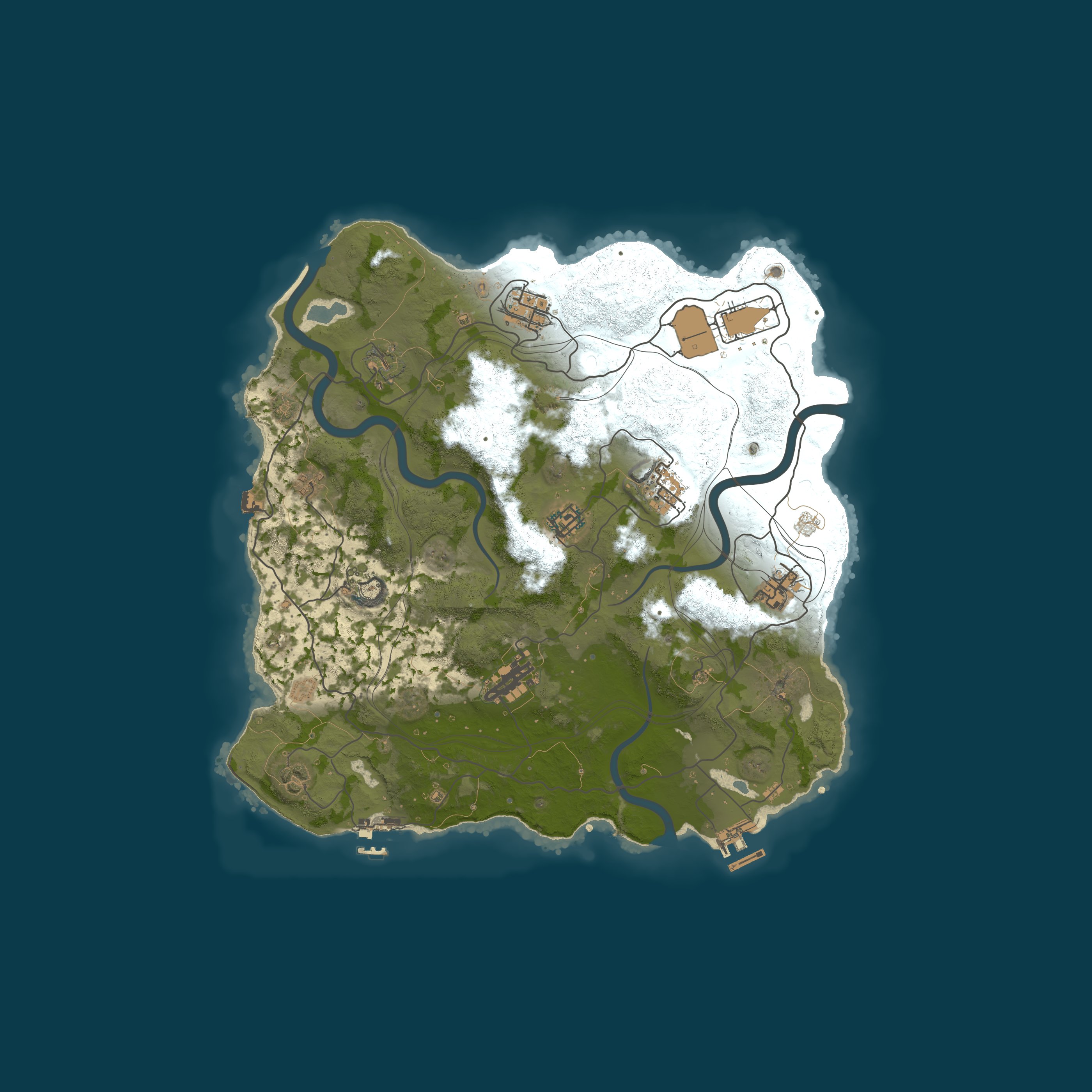 Карта сервера