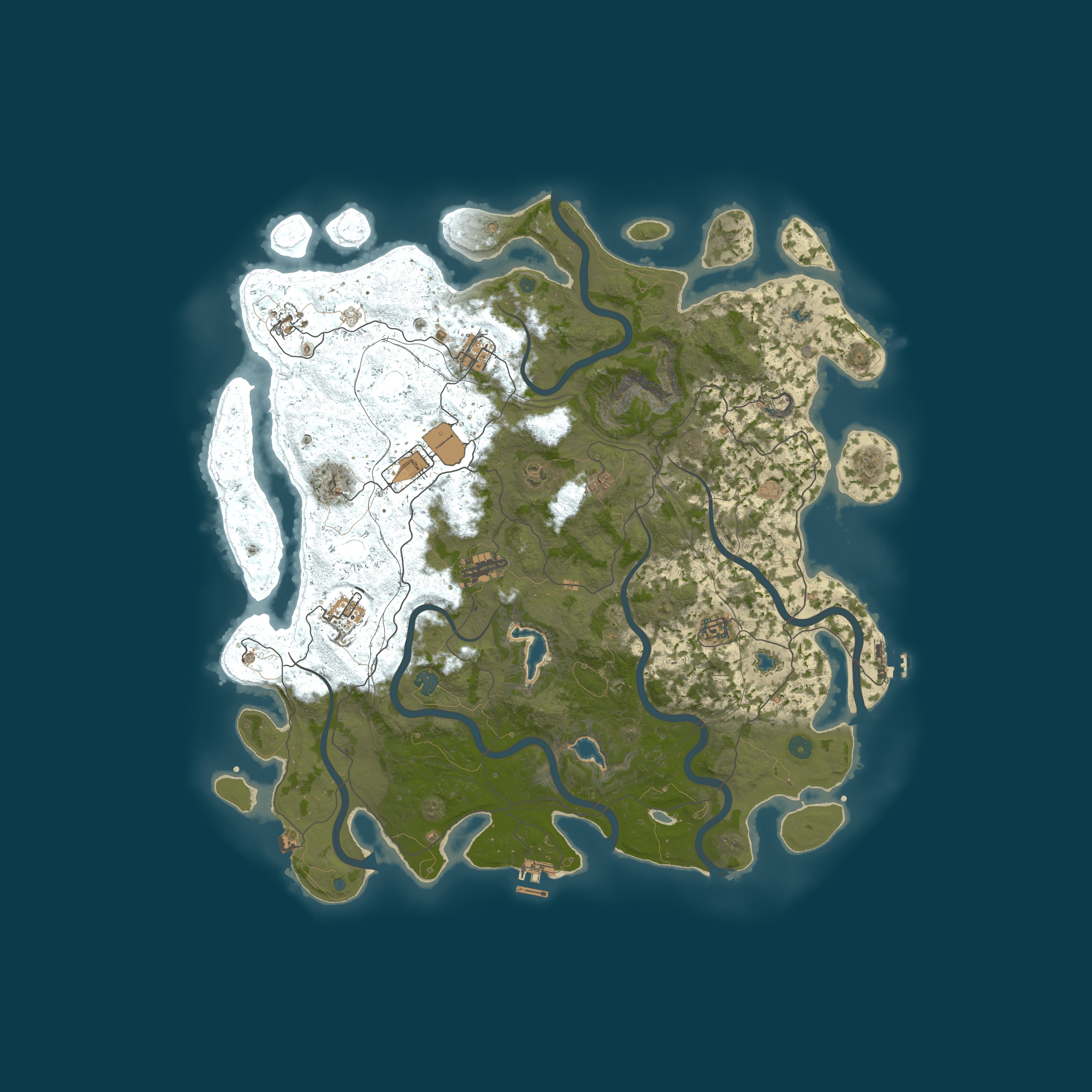 Map for A World Only Duke Knows