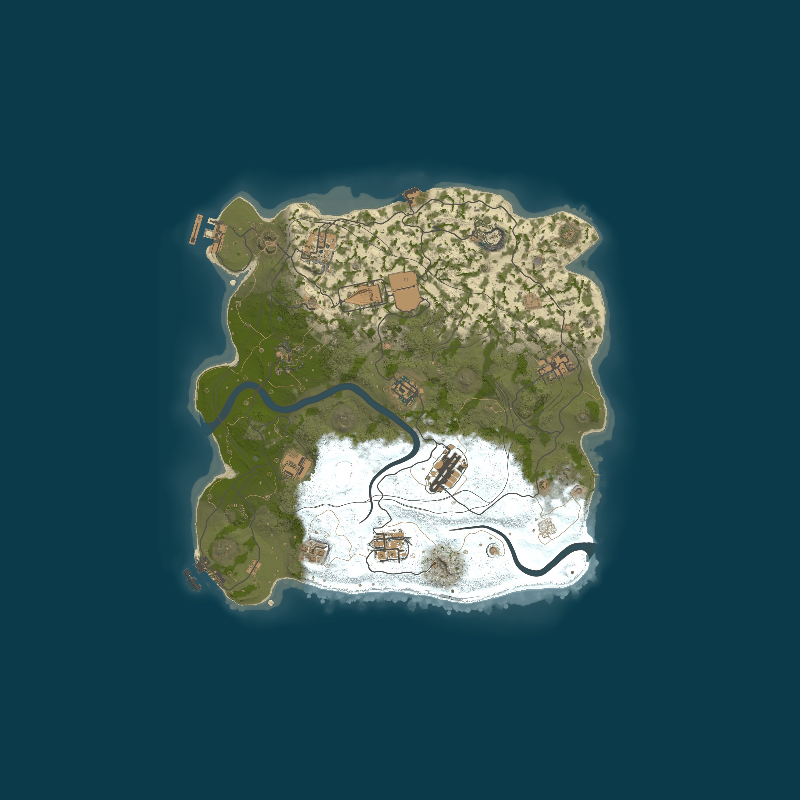 Rust map 3250/34732