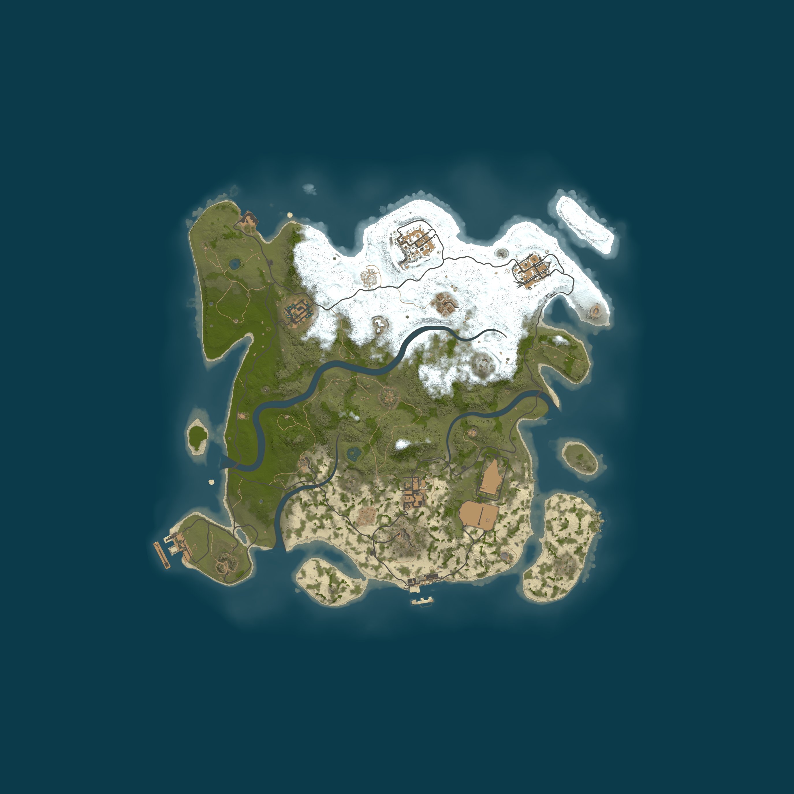 Карта сервера