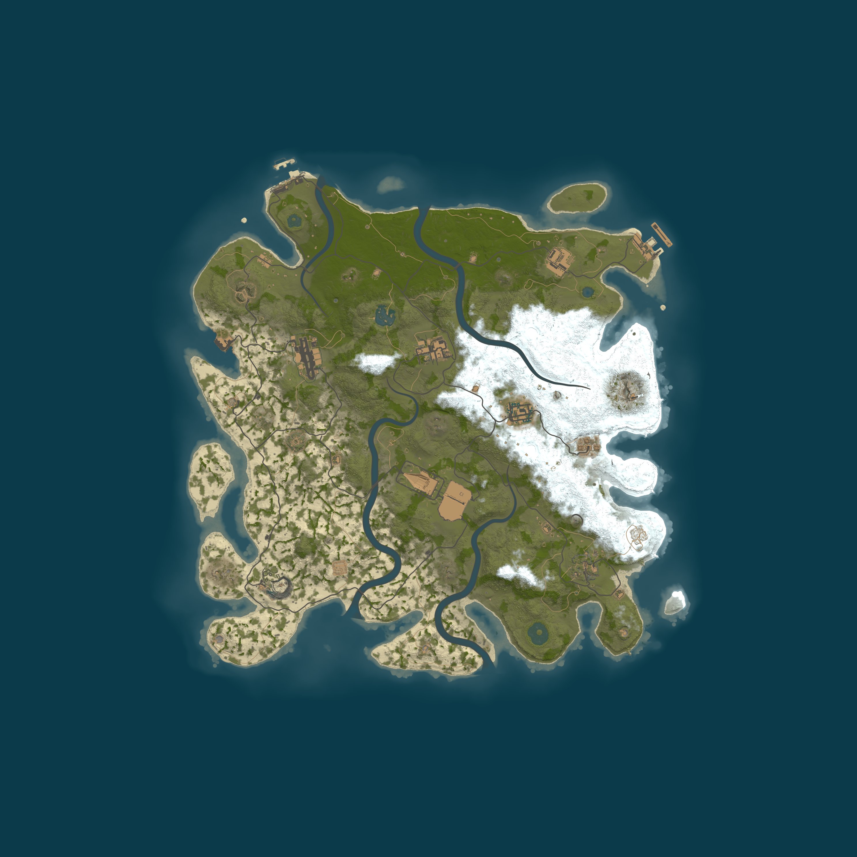 Rust map 3950/1777
