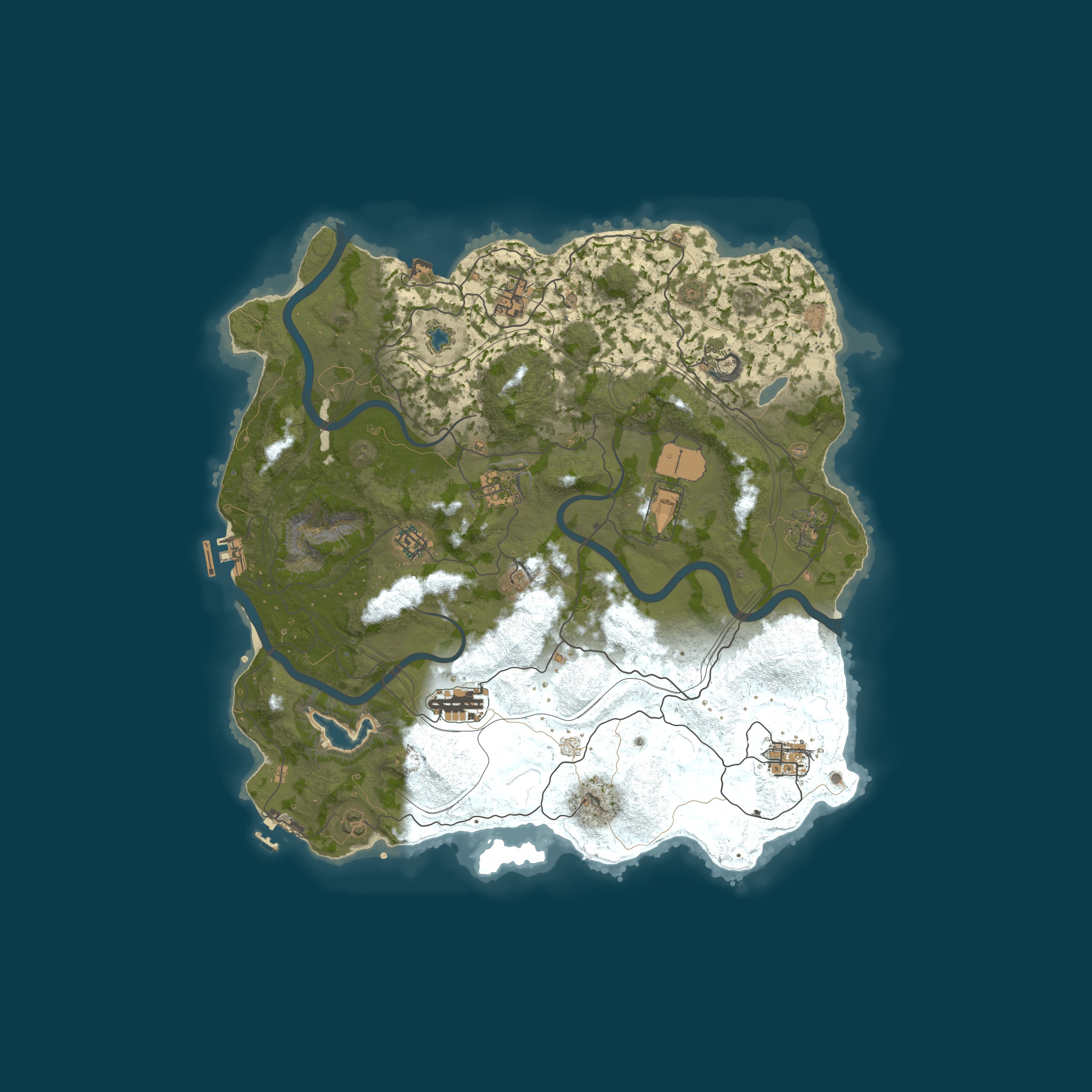 Map for US RENEGADE 2x Monthly | Solo Duo Trio Quad | 50% Upkeep |