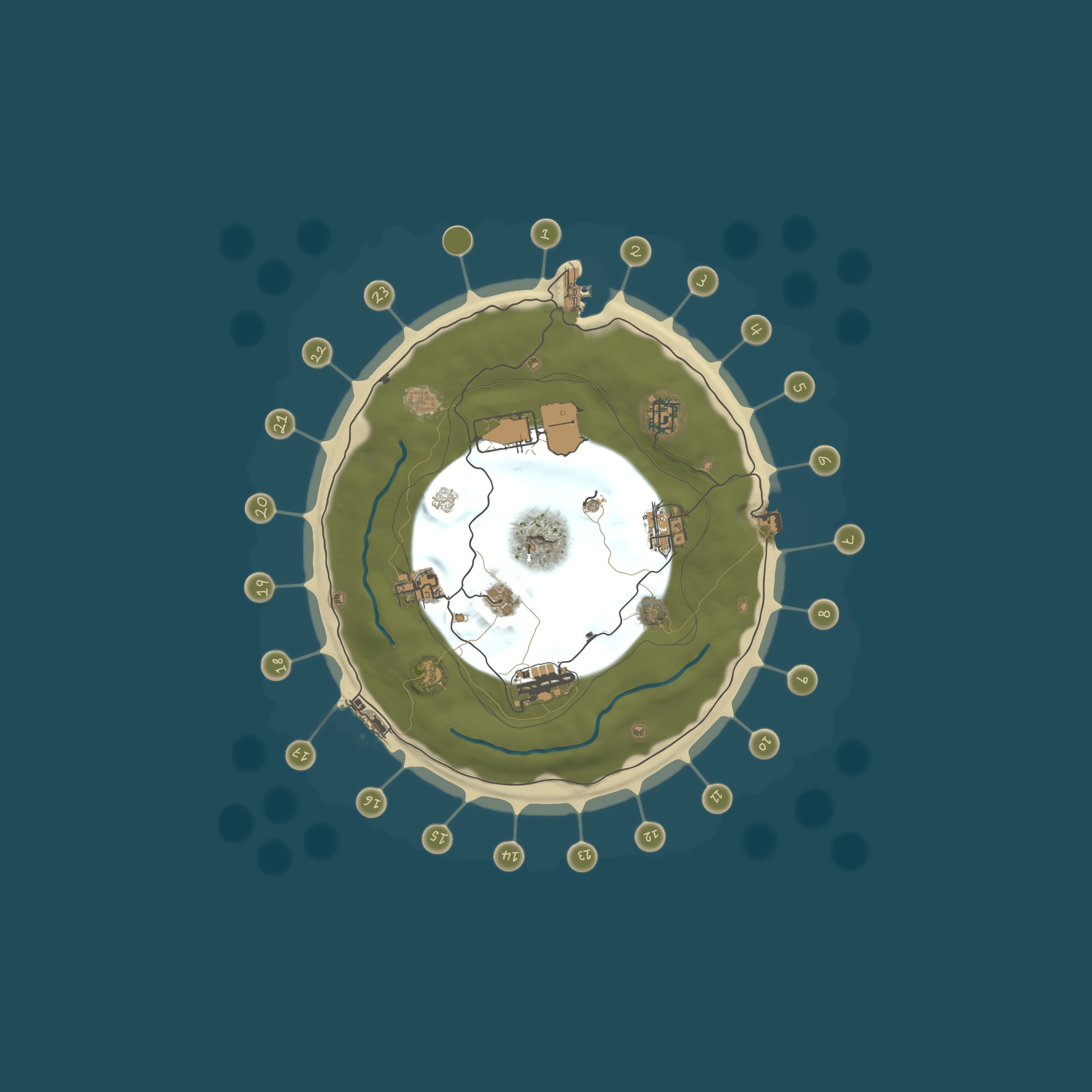 Map for The Monster Den Build Server