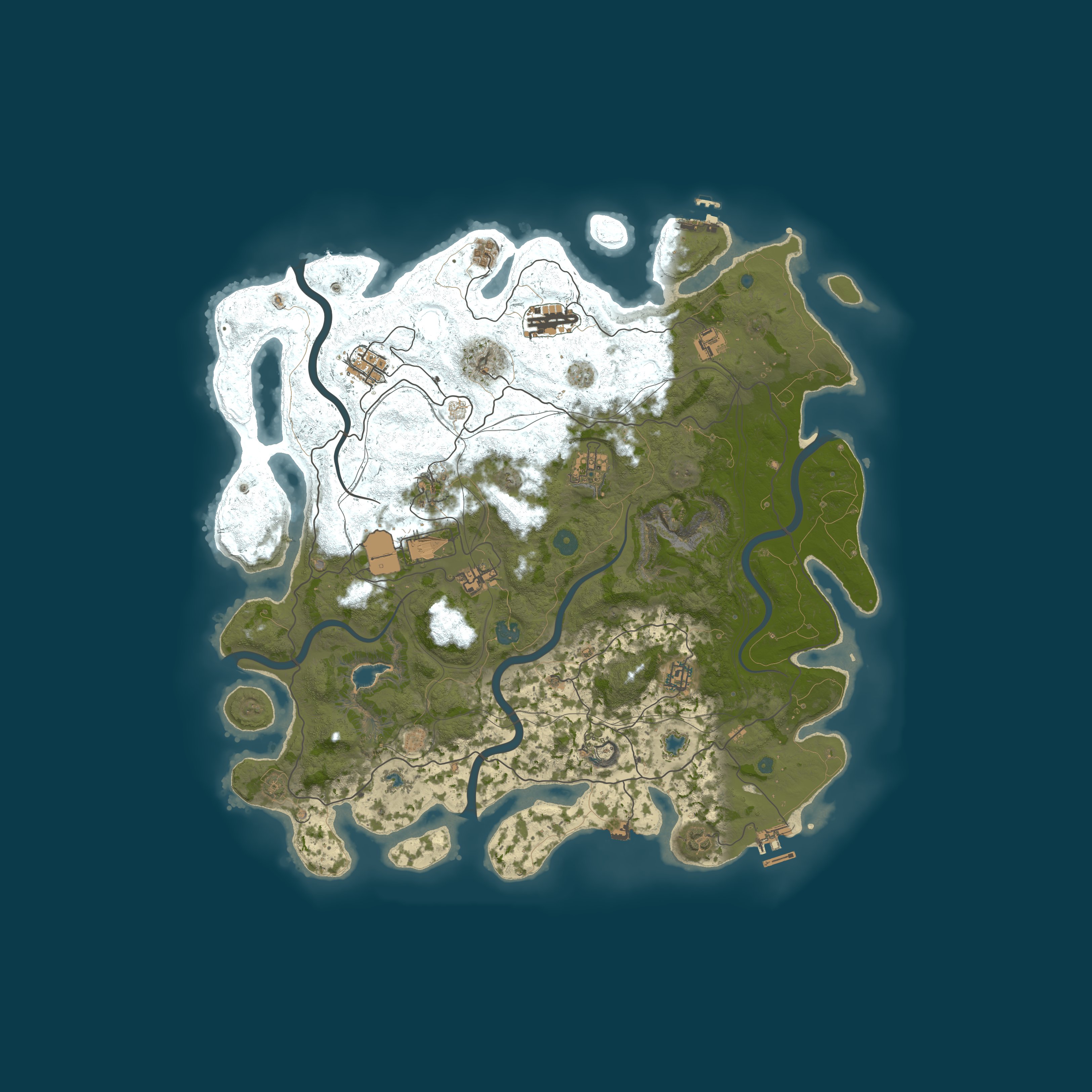 Map for General Confusion Build and Chill PvE 2X
