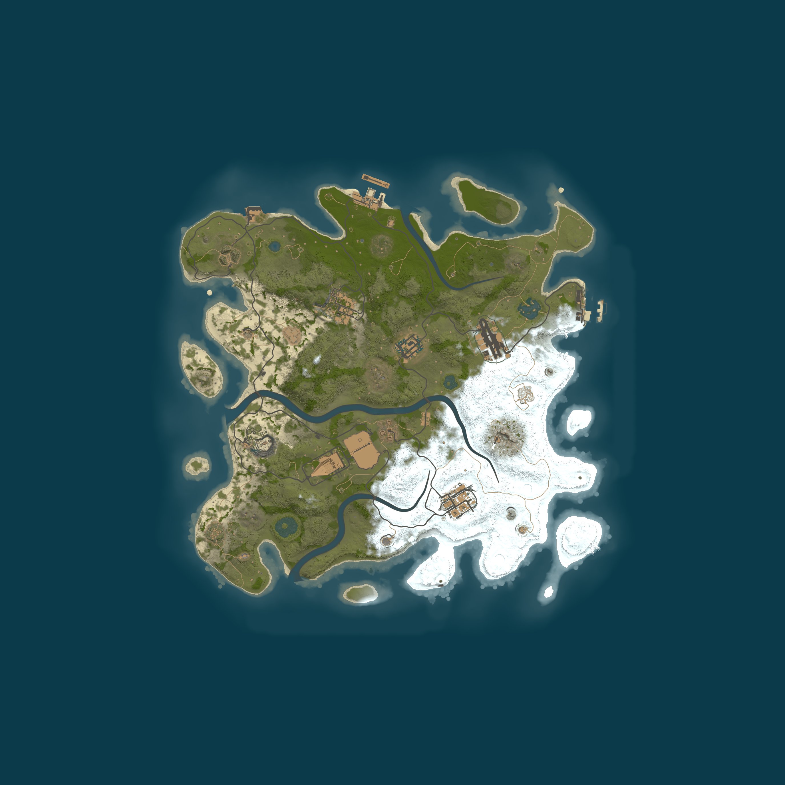 Map for ILHA DOS PELADOS - SOLO/DUO | 2X | CLT FRIENDLY