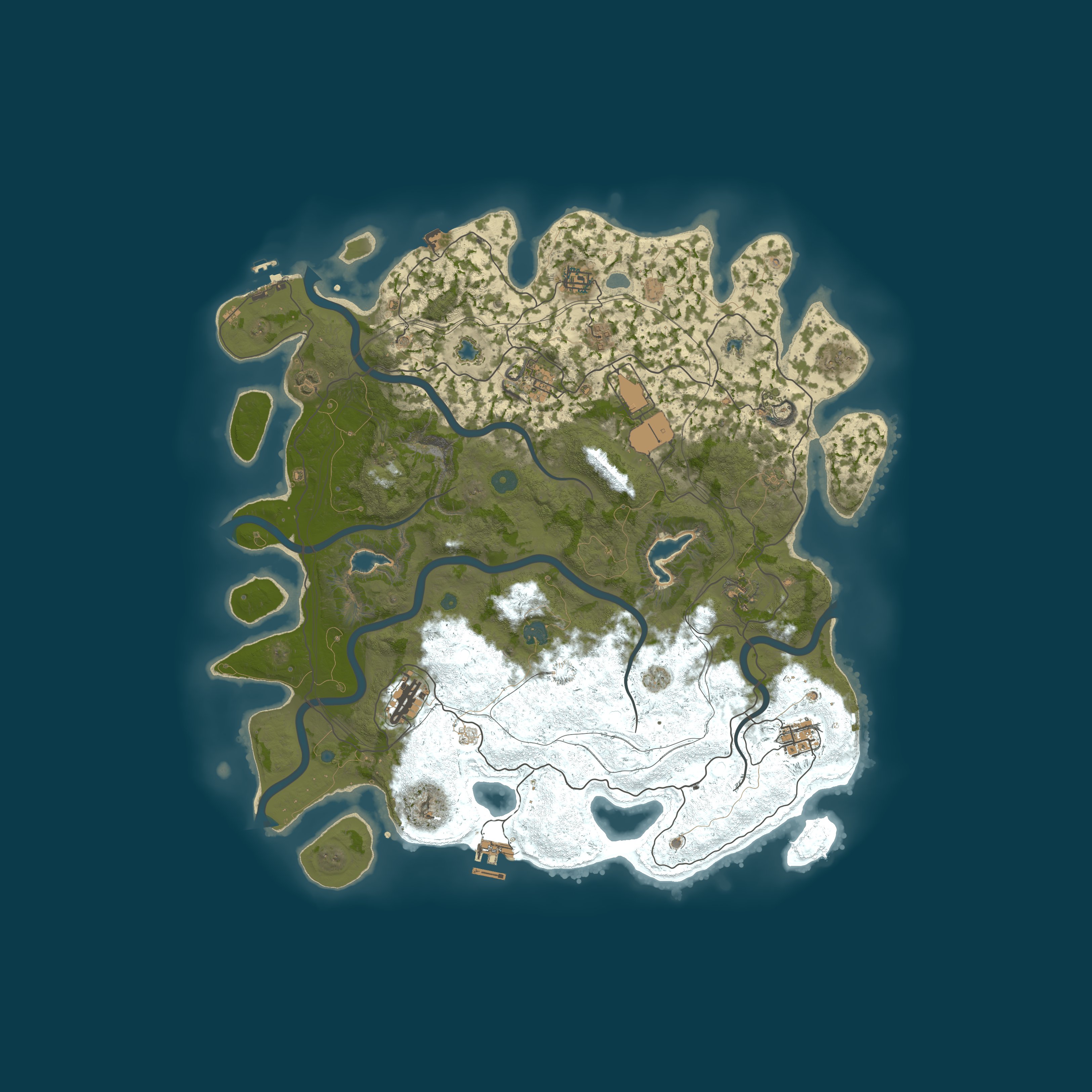 Карта сервера