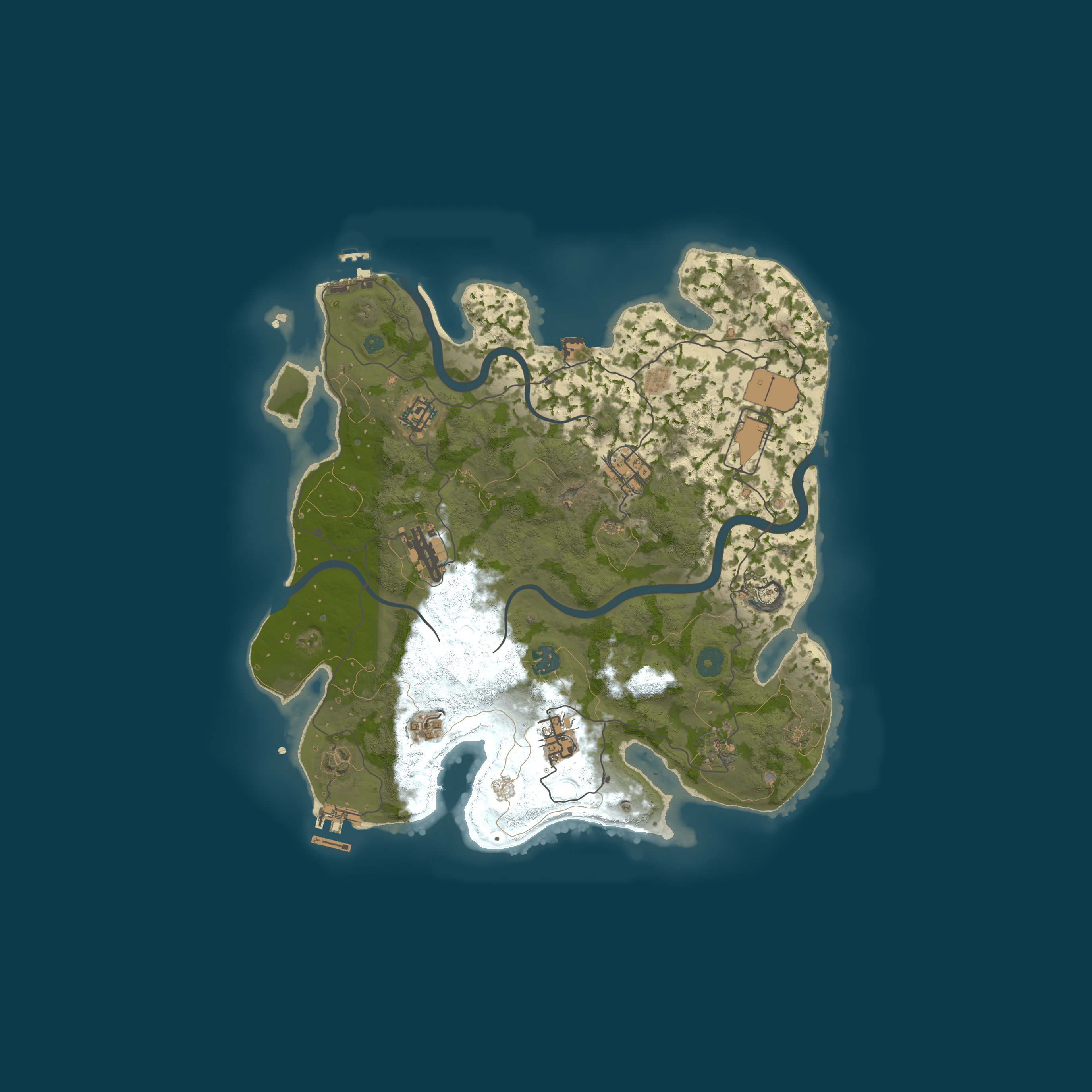 Карта сервера