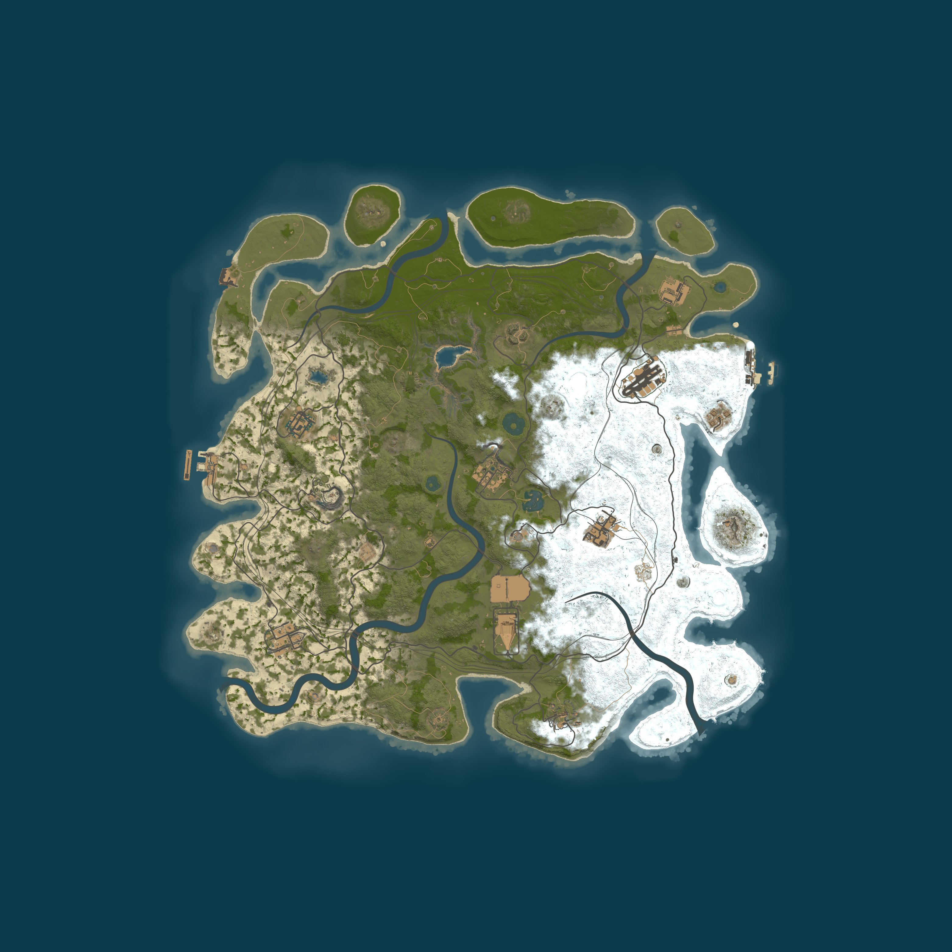 Map for TNT RUSTCORE - Vanilla 1.5x Just Wiped| Bi-Weekly | Max 8 | Low