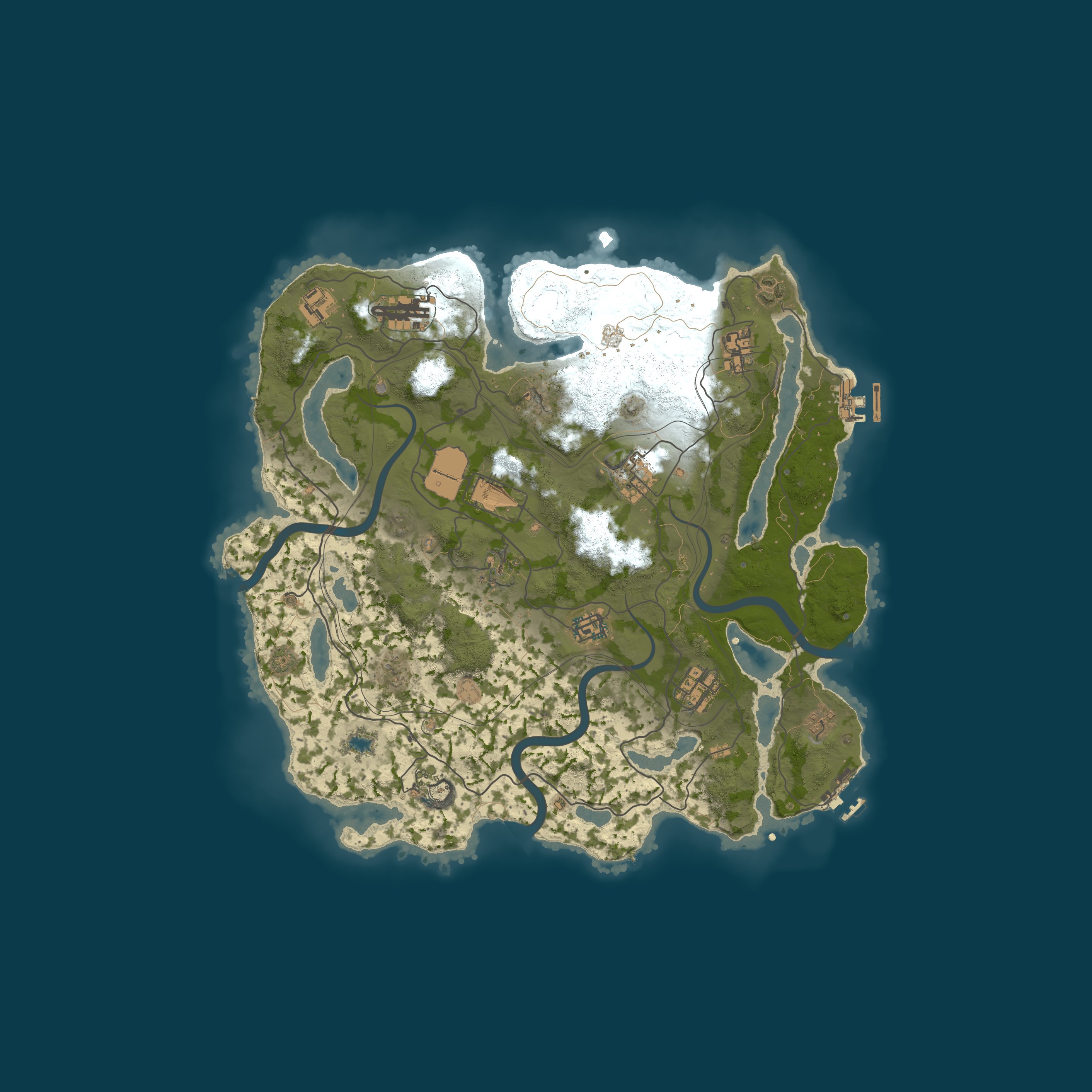 Rust map 3650/1337