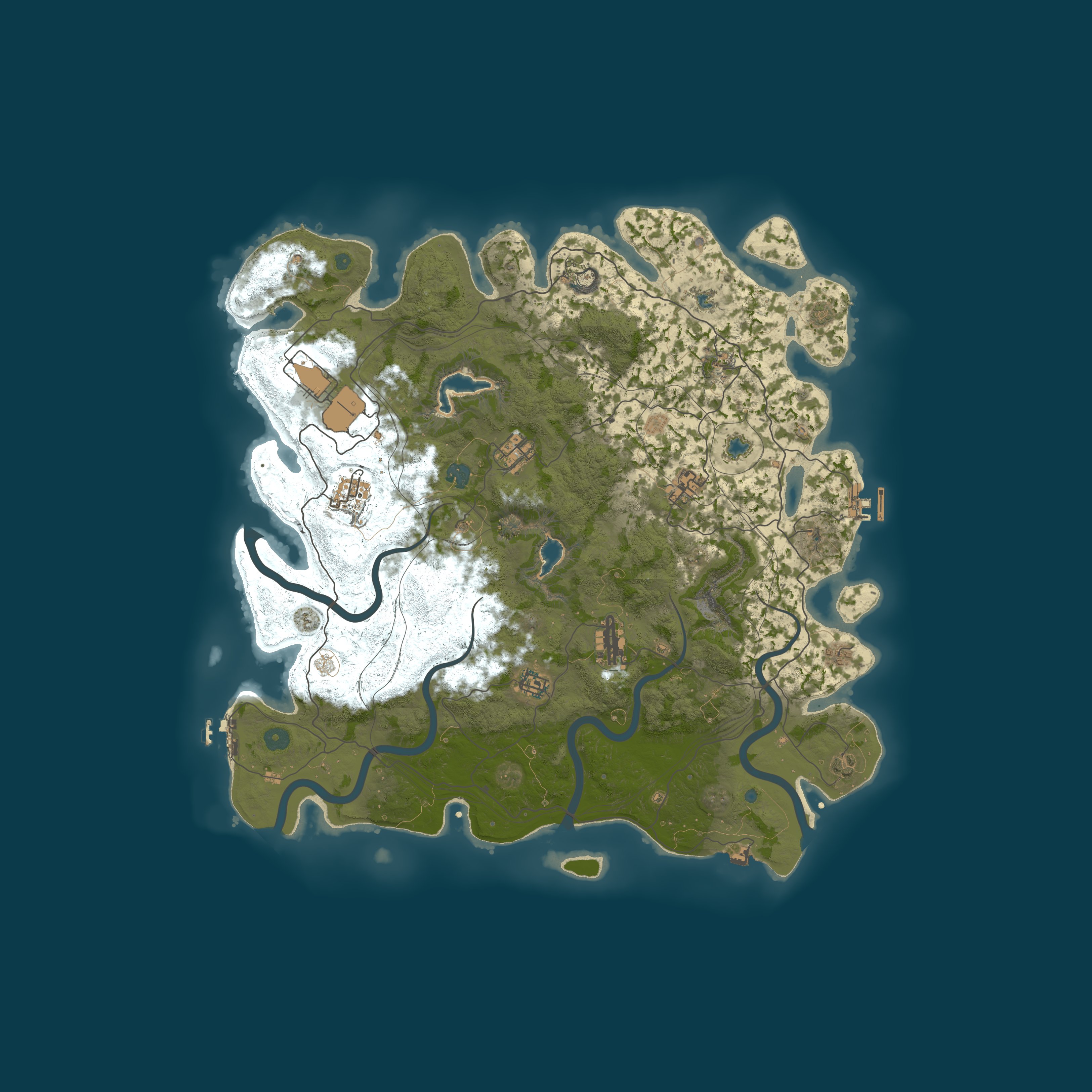 Map for Let's Go! US |10X TruePVE|RaidableBases|24/7DeepSea|MyMini|Free