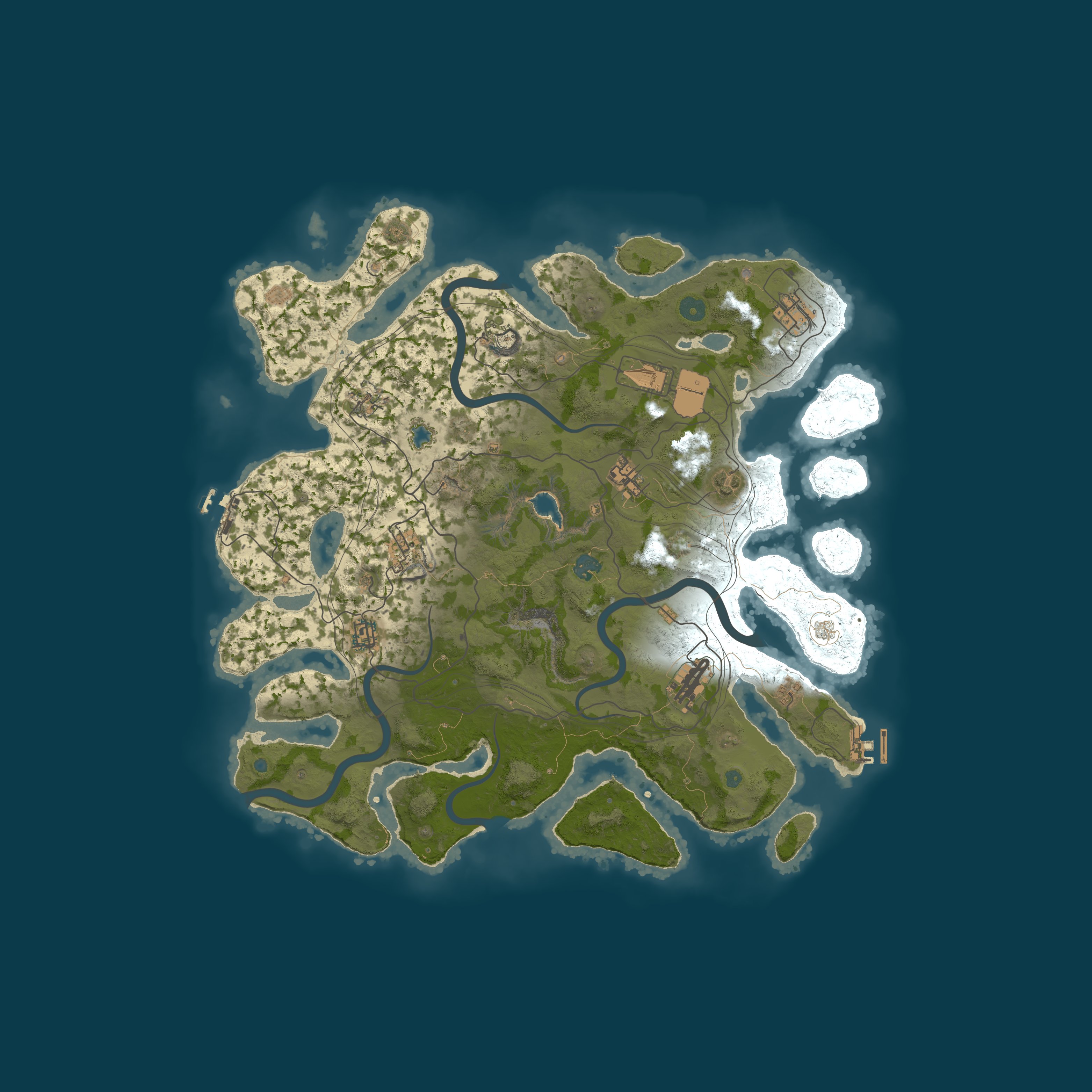 Rust map 4250/1337
