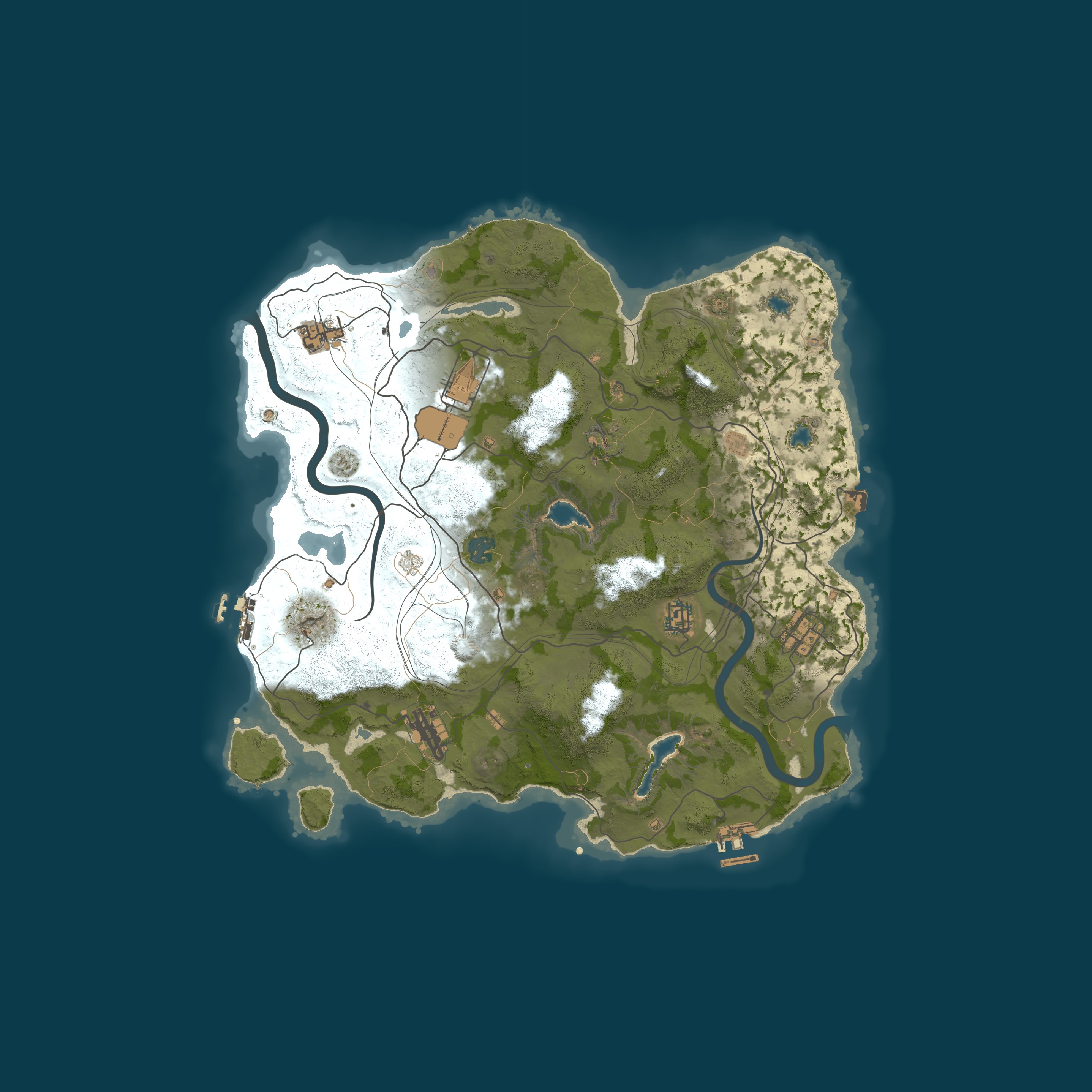 Map for EASY RUST X2 | NO GRIND | KITS & REWARDS