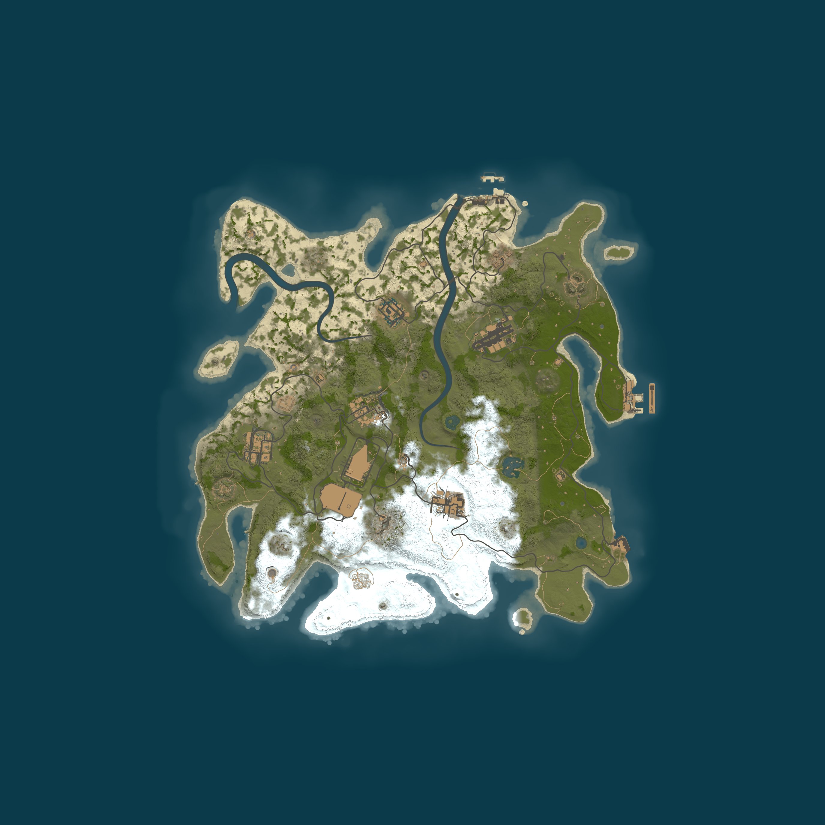 Карта сервера