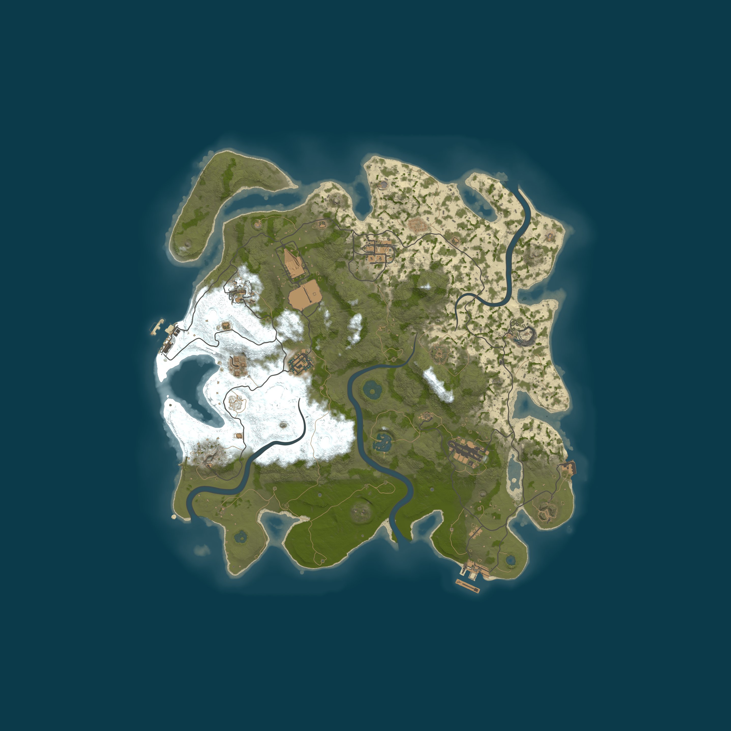 Map for 6/25|Rusty|3X|Solo/Duo/Trio|Events|AntiCheat