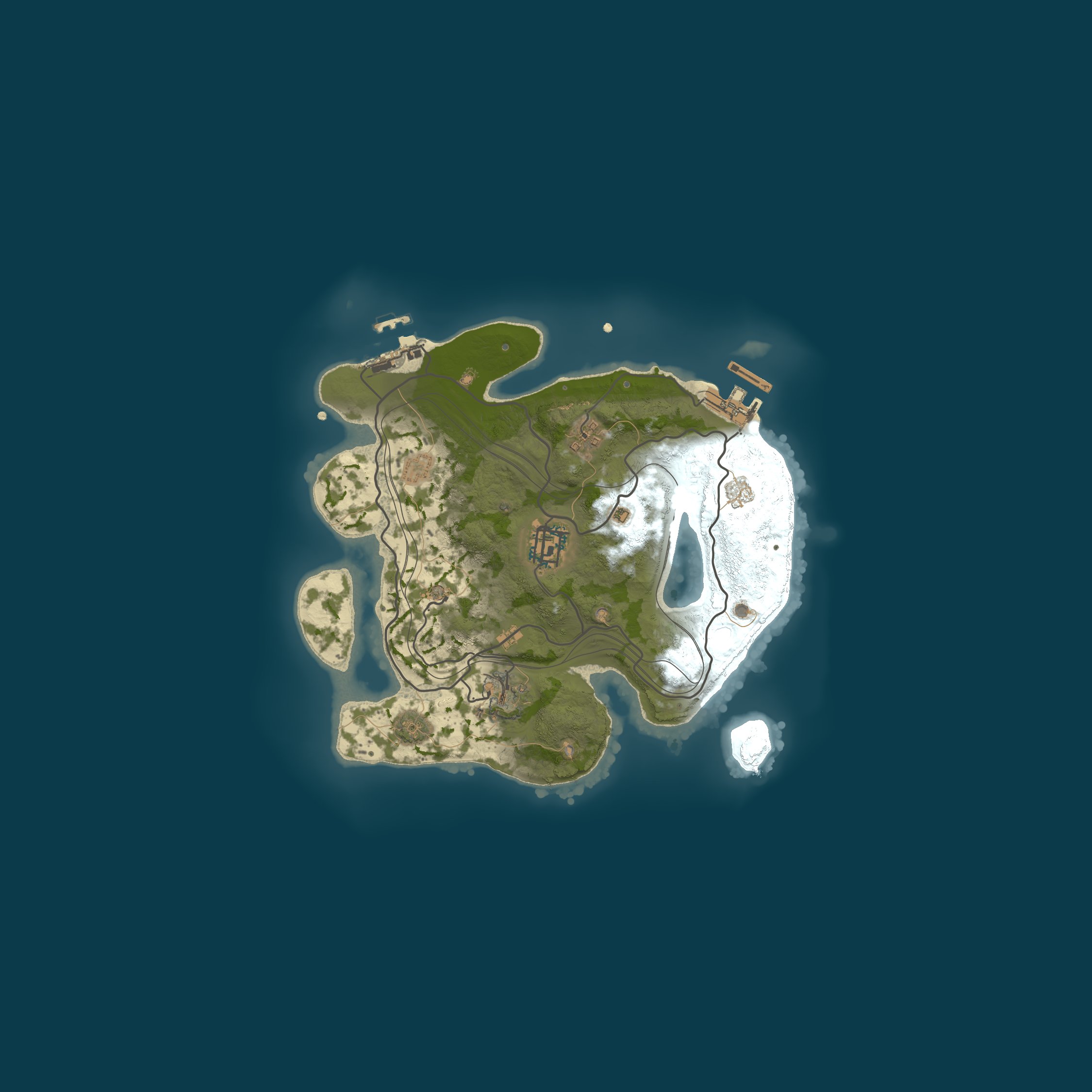 Rust map 2500/1337