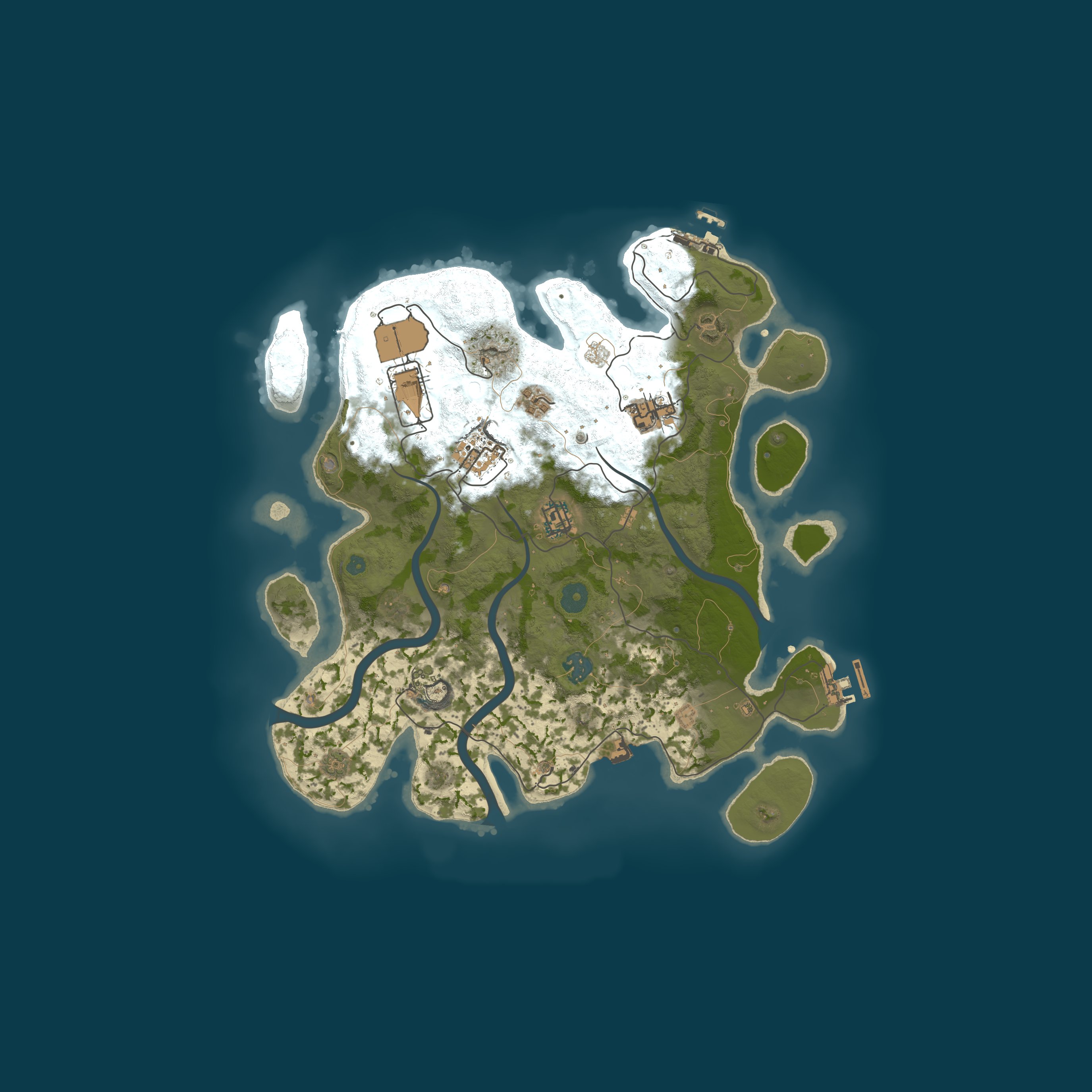 Map for [PVP] Gibberish Rust 10x Kits|Events|Backpacks