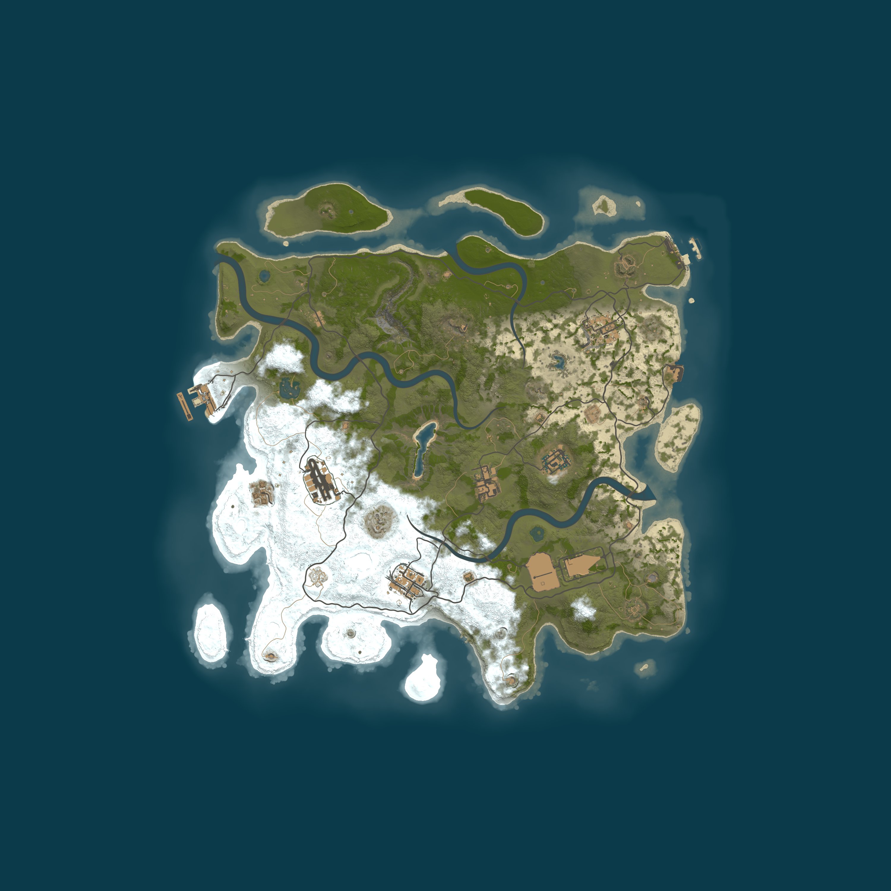 Карта сервера