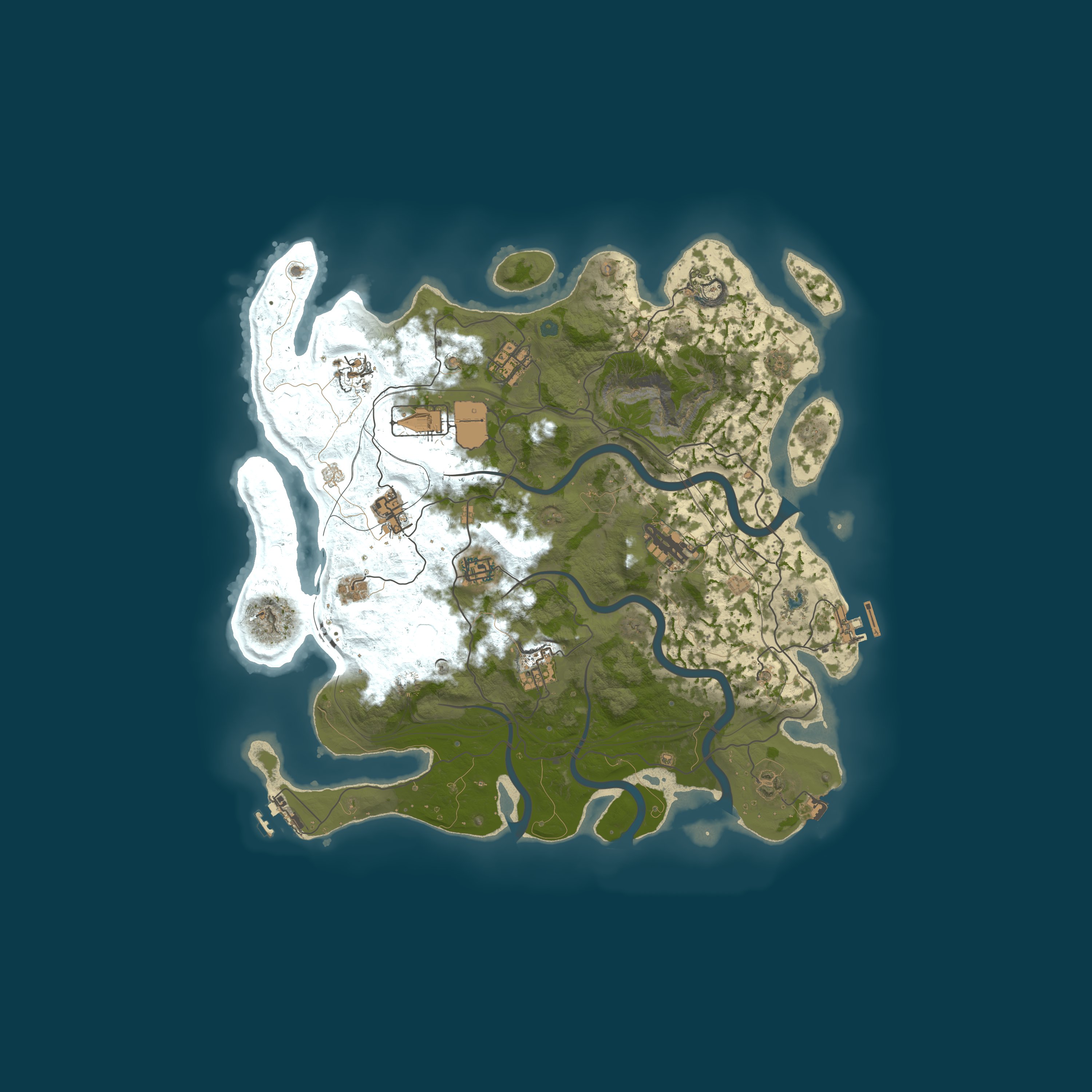 Map for RUST ROOM 1.5x | LOW POP | Wipe 08.05