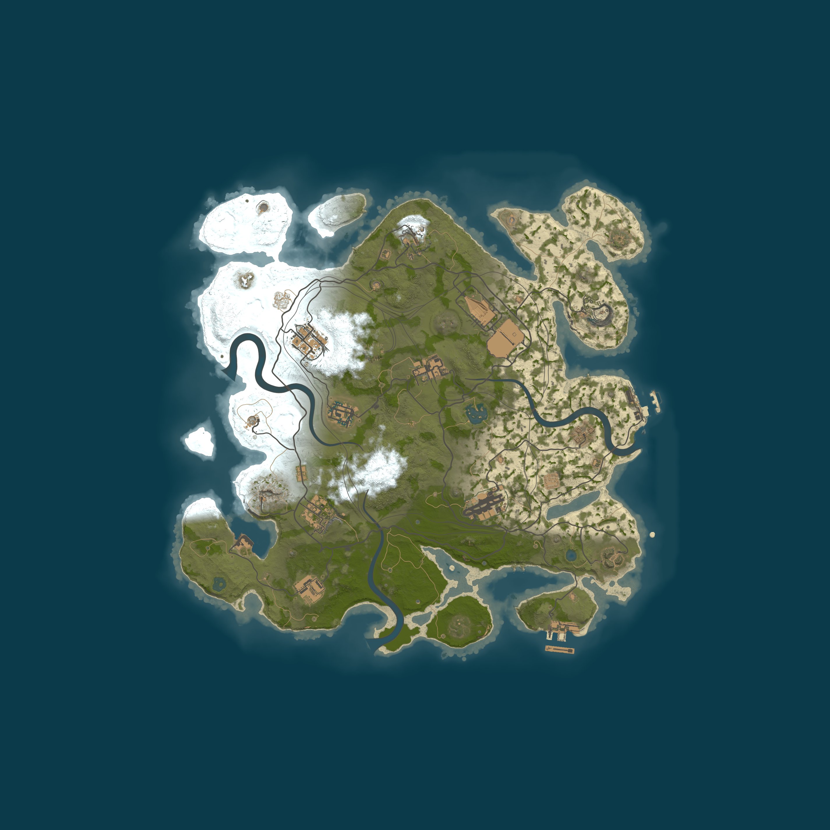 Rust map 3700/1337