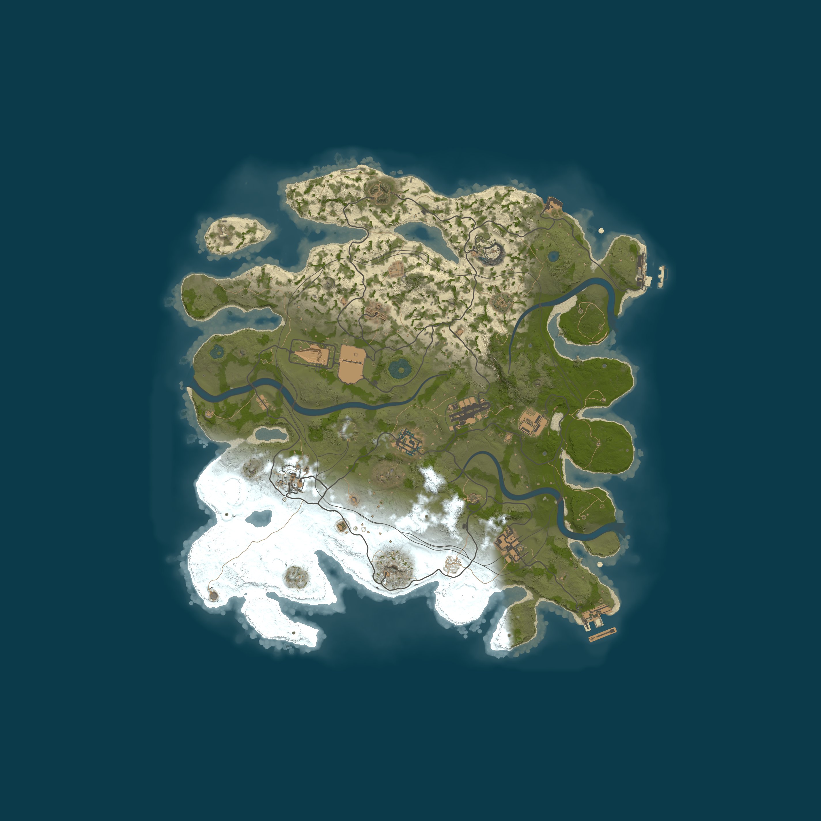 Rust map 3700/1337