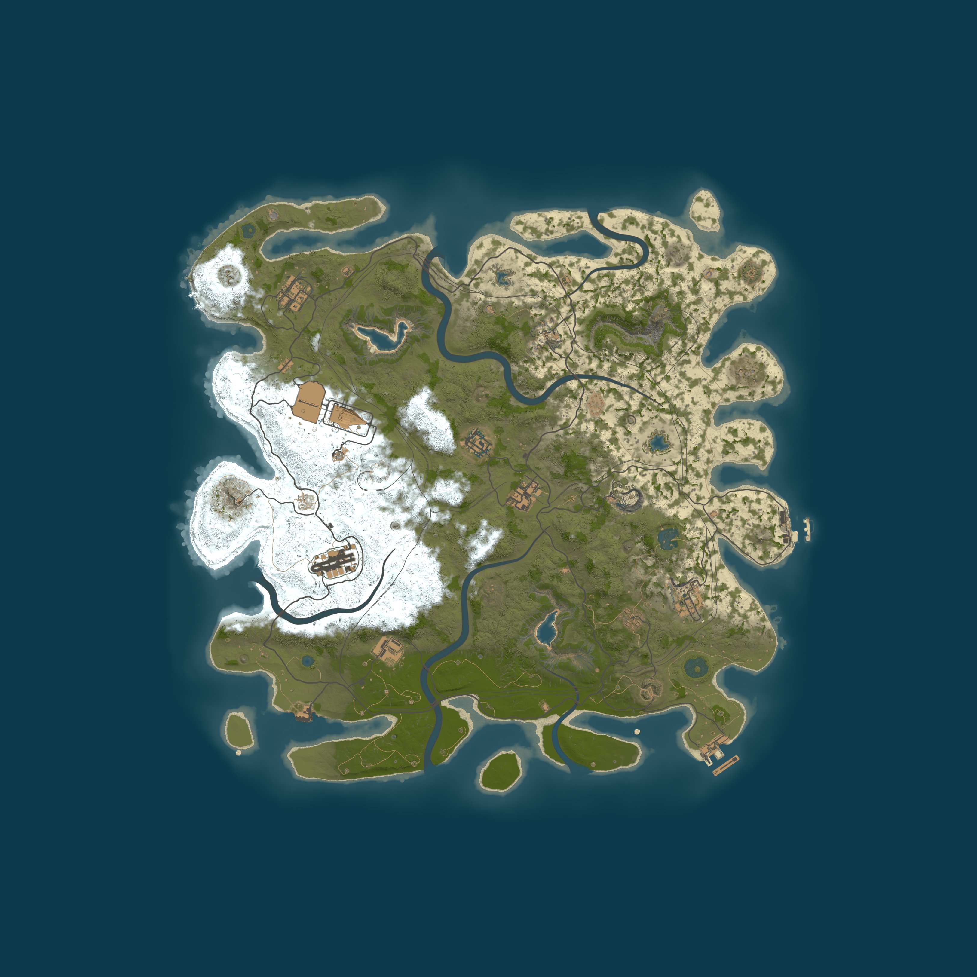 Map for EU/CZ StrongWolves.eu - PVE | EVENTS | RAIDBASE | QUESTS | ECON