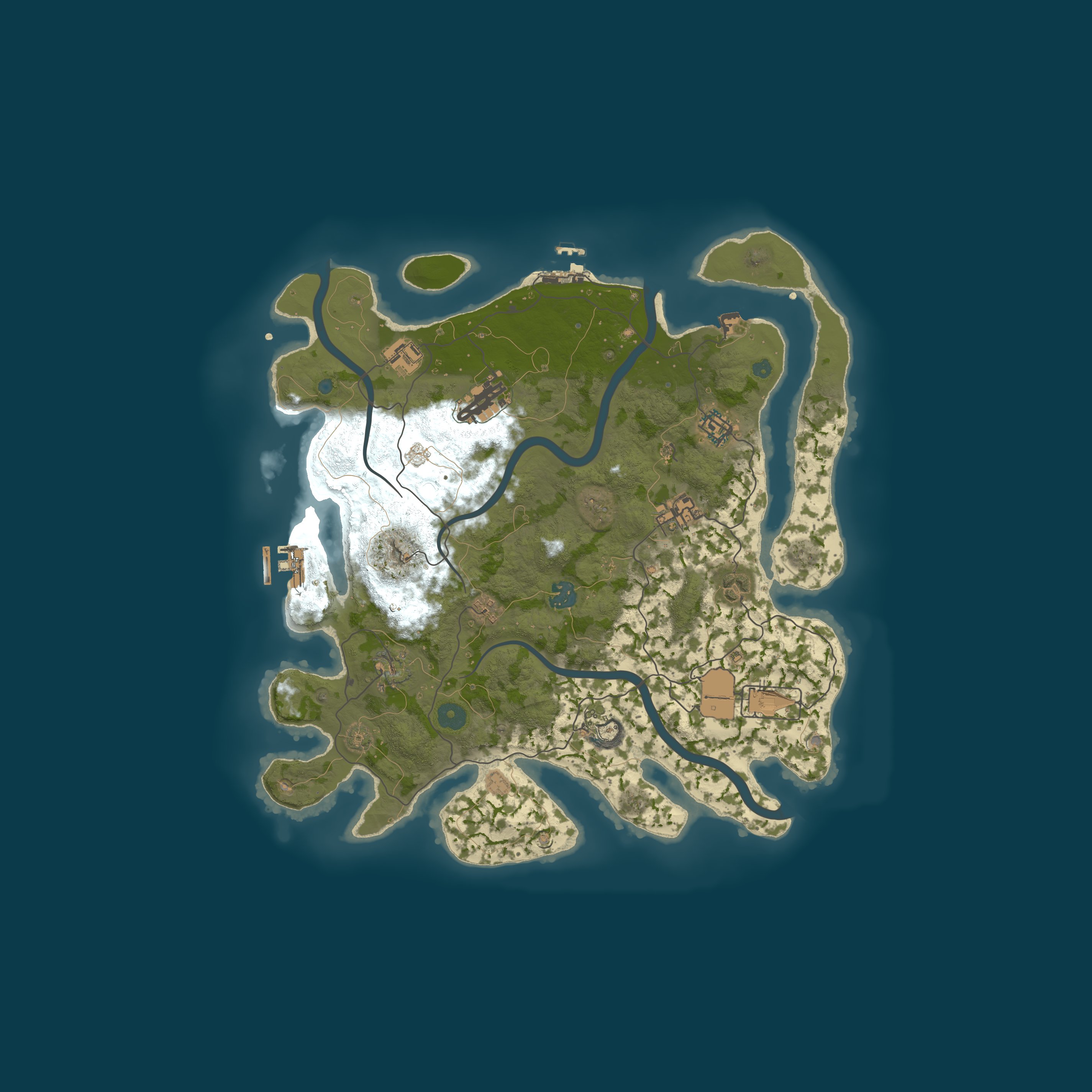 Rust map 3700/1337