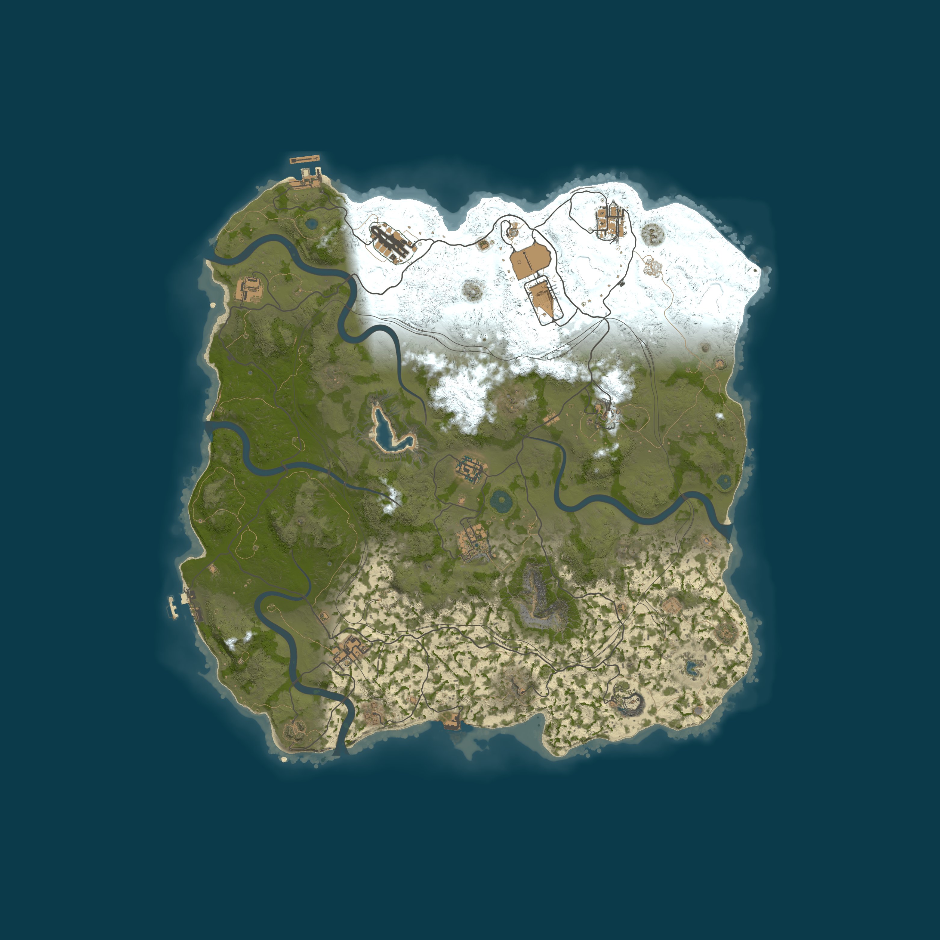 ✿ JumpRust.com日本™ FPS+, size 4250, seed 1337