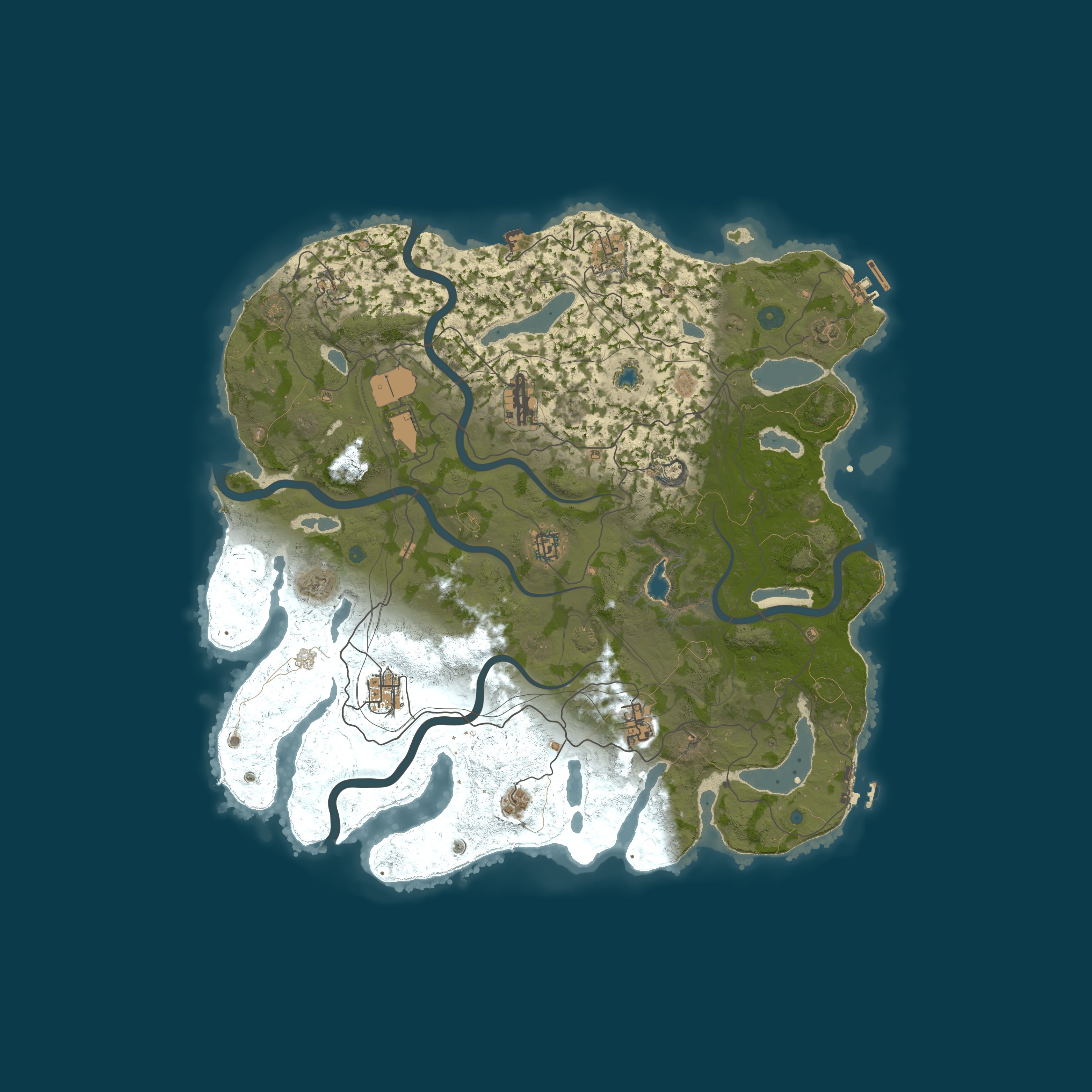 Карта сервера