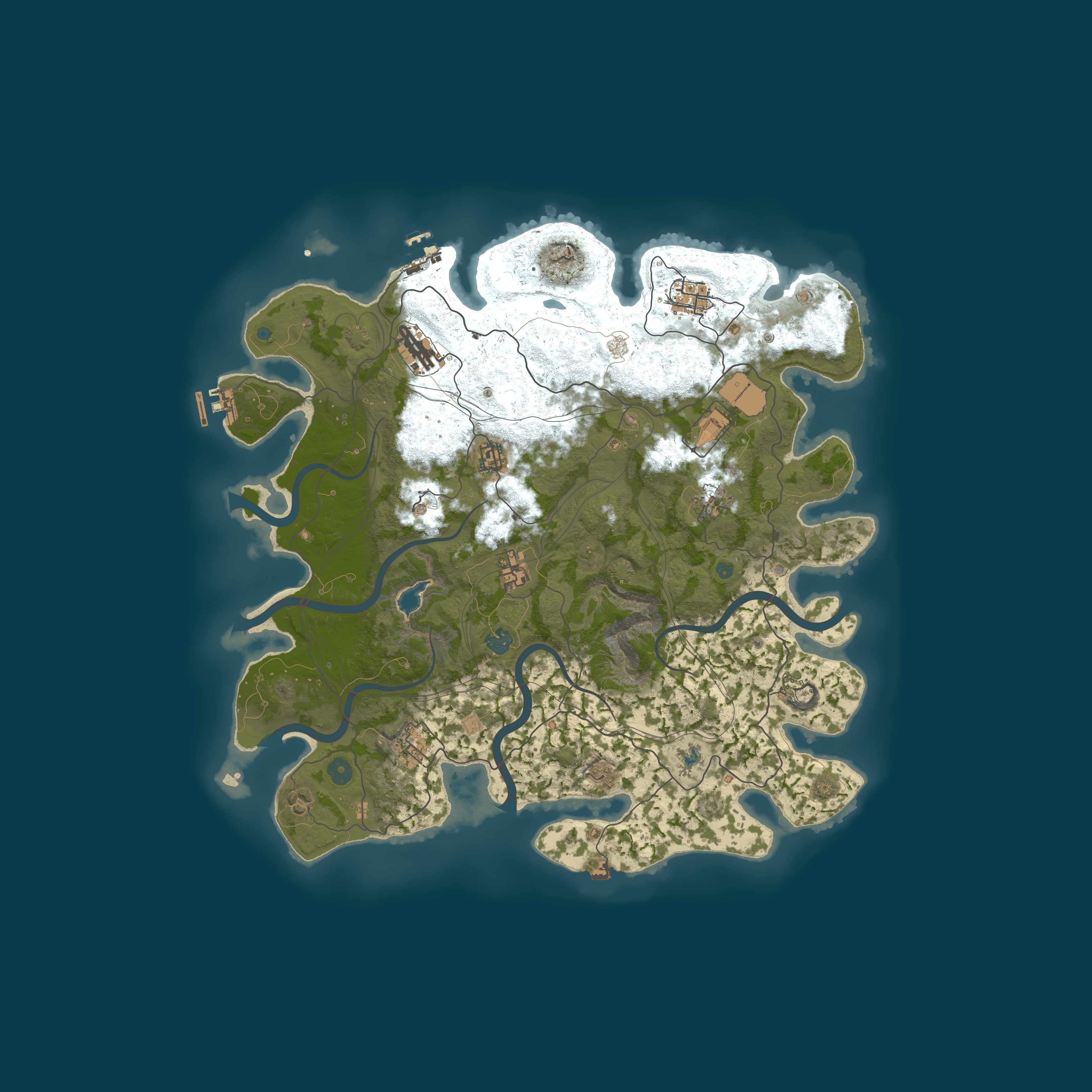 Map for Rustropolis - No Decay