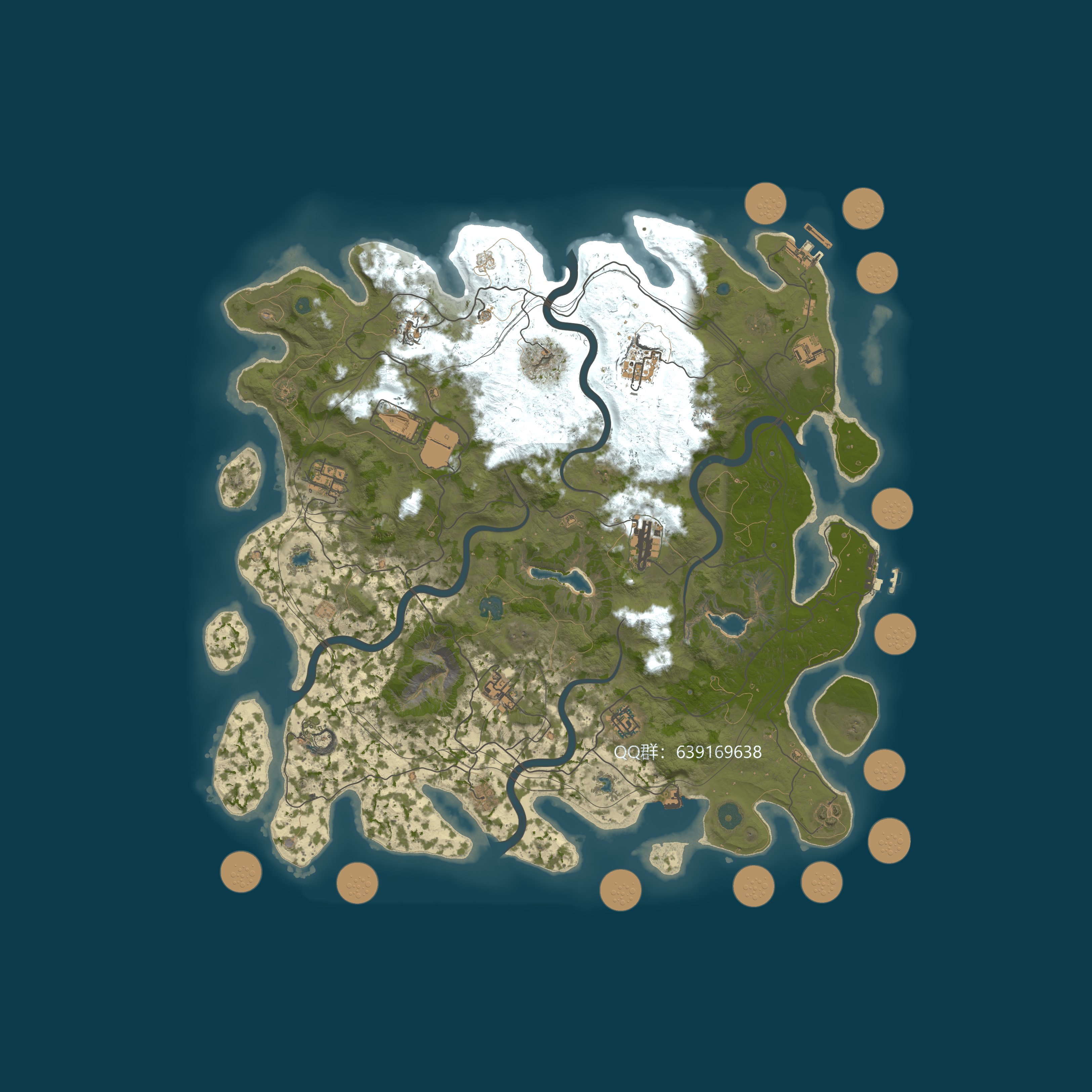 Map for 【小企鹅PVE】10倍废/死亡不掉/抽奖礼包/打怪升