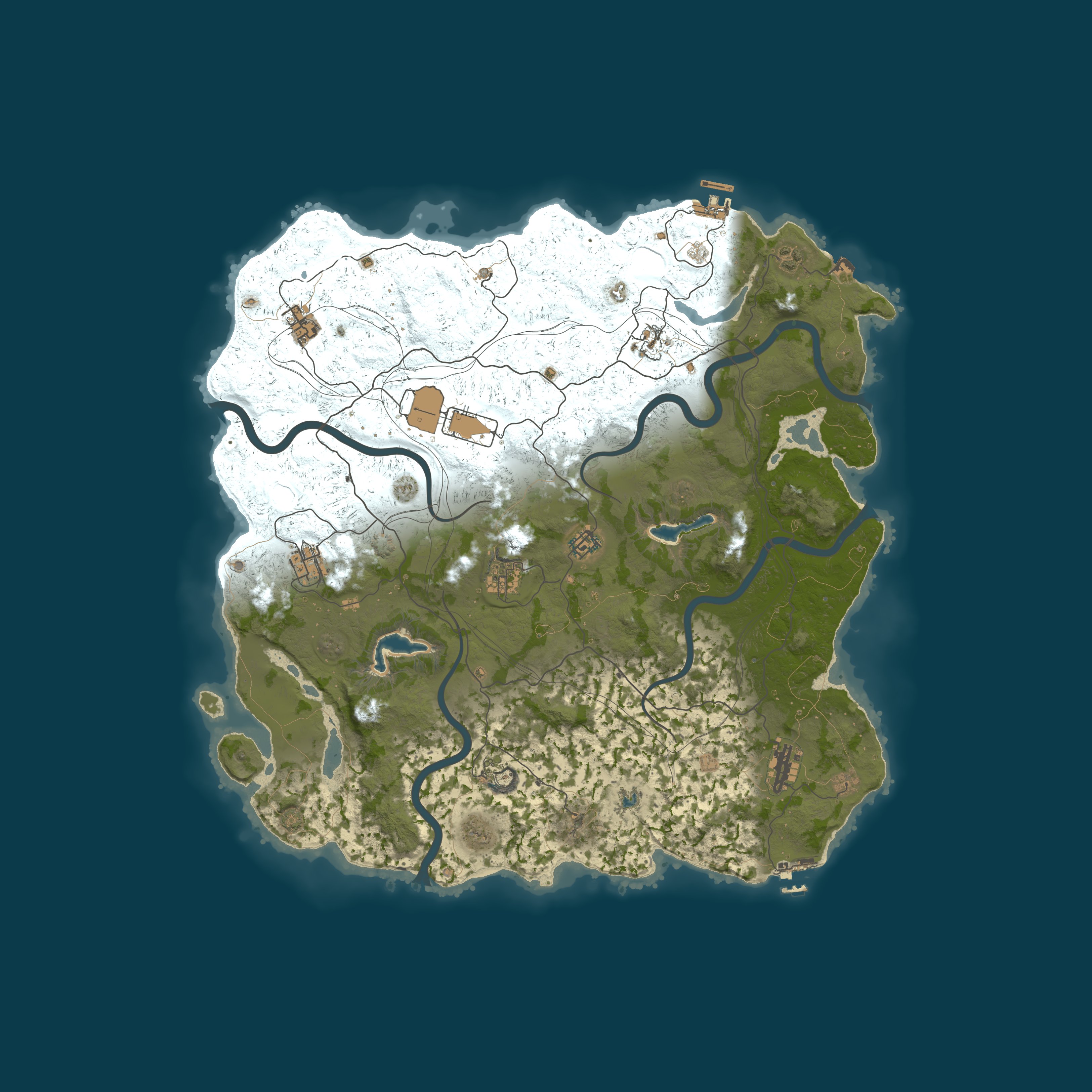 Map for Atlas - EU Long | Vanilla | No BP wipes