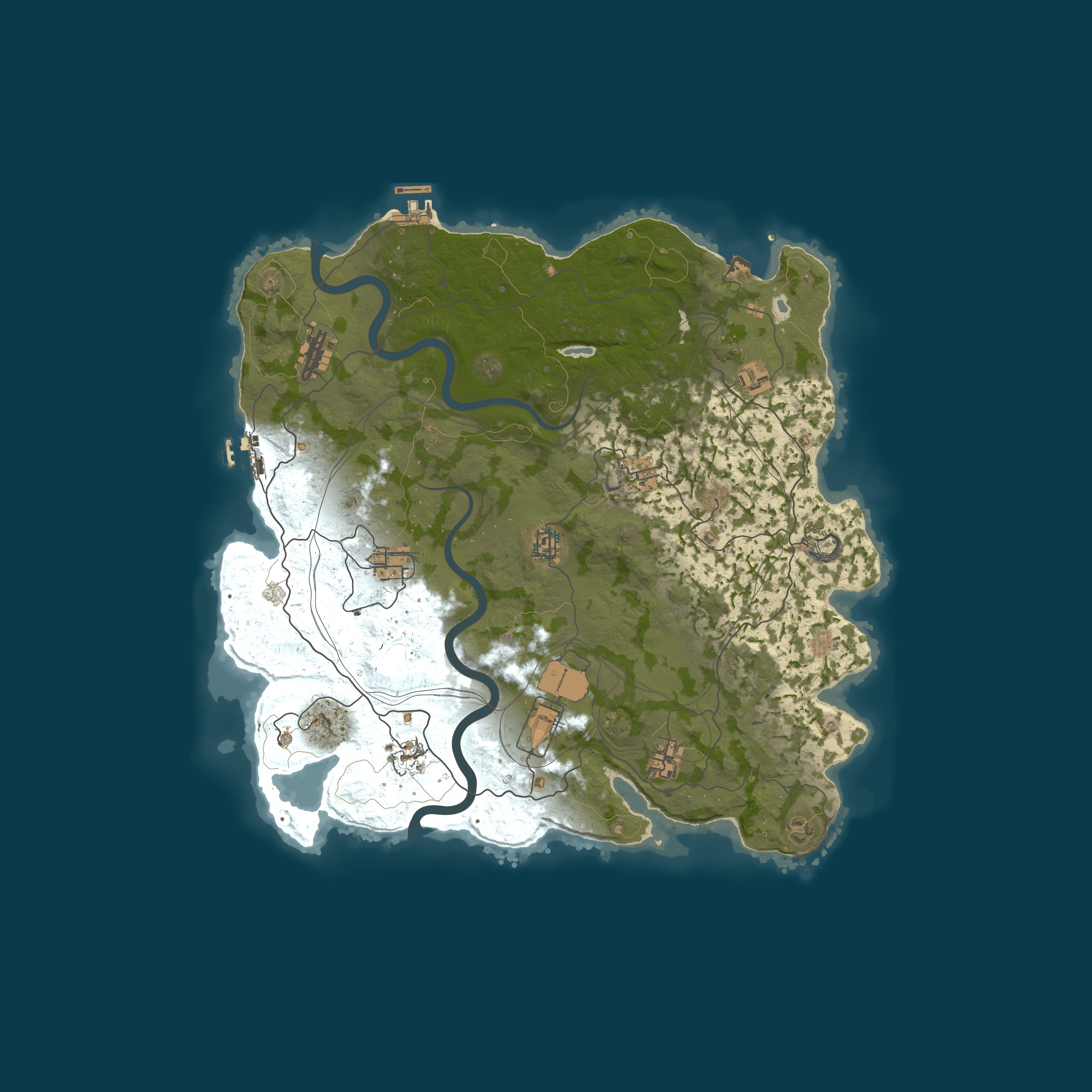 Rust map 4000/1337