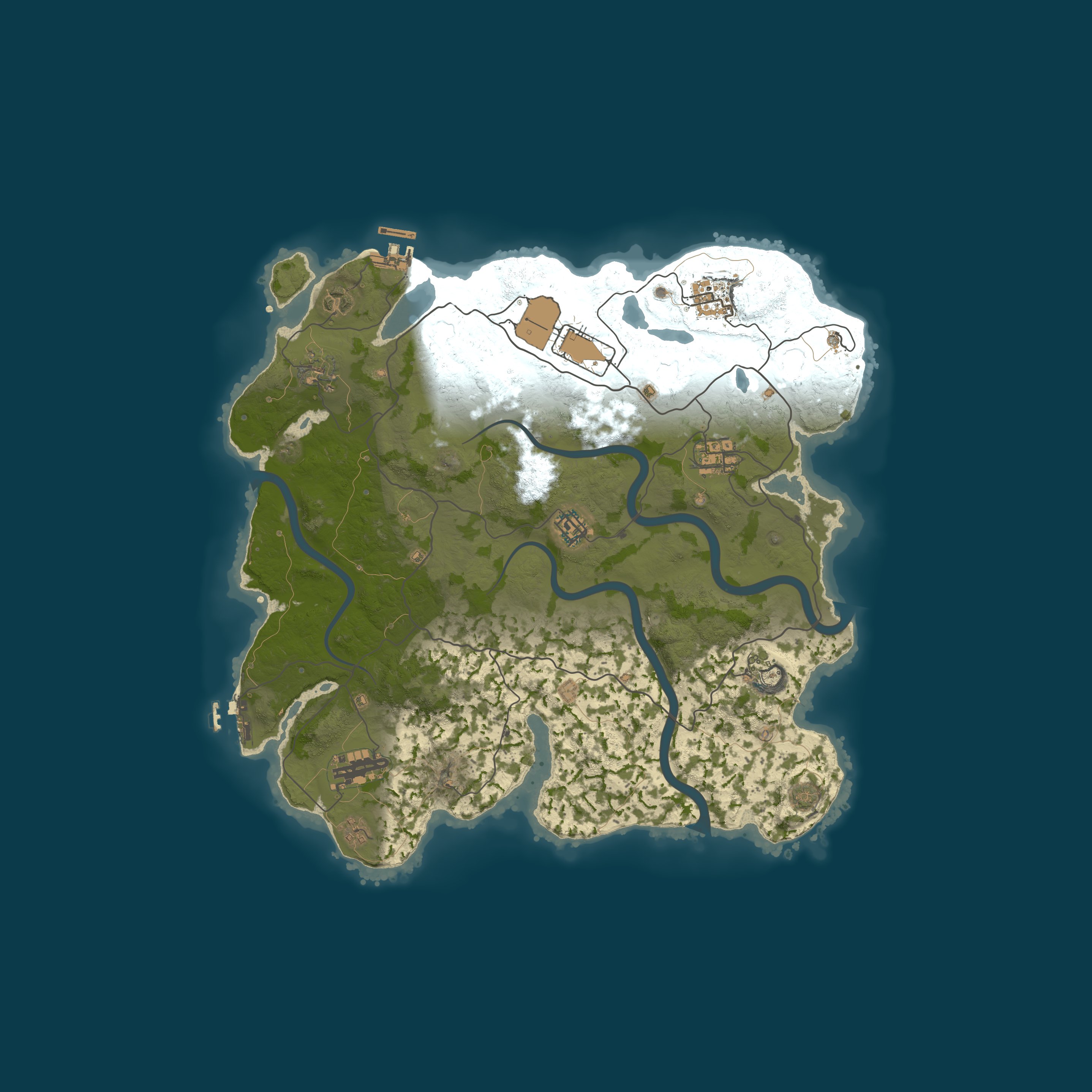 Map for [EU] KznRust 3x |Mymini|Tp|Home|Loot++19.03.2026 WIPE