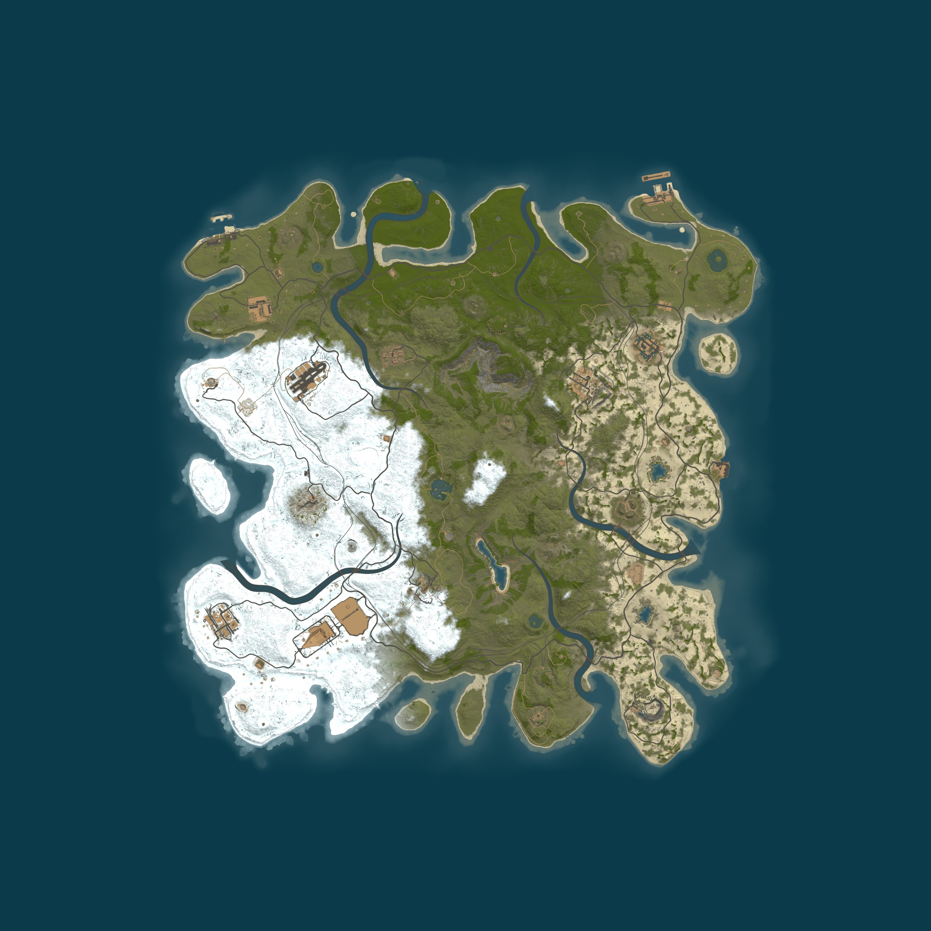 Rust map 4500/2342531