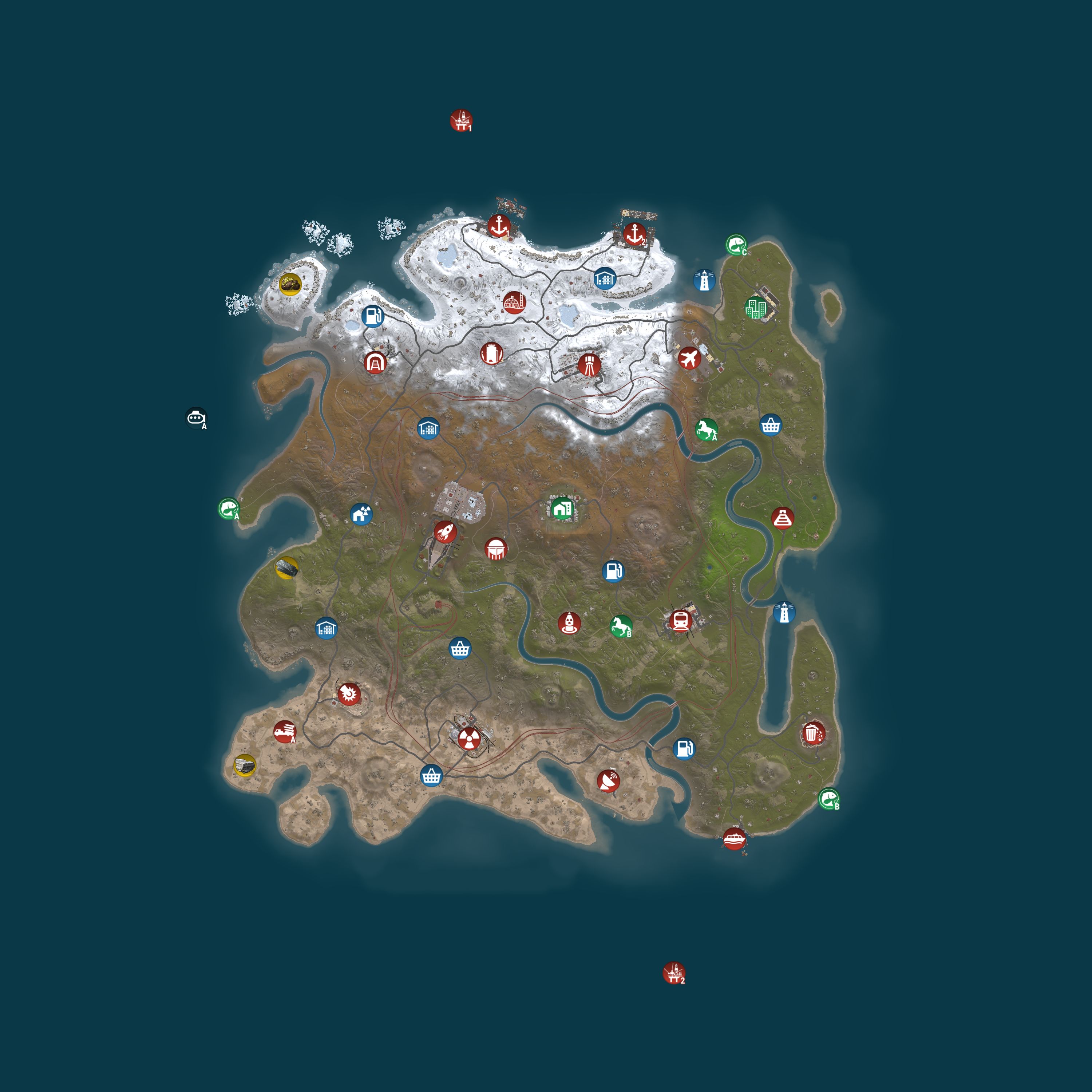 Rust map 4000/1337