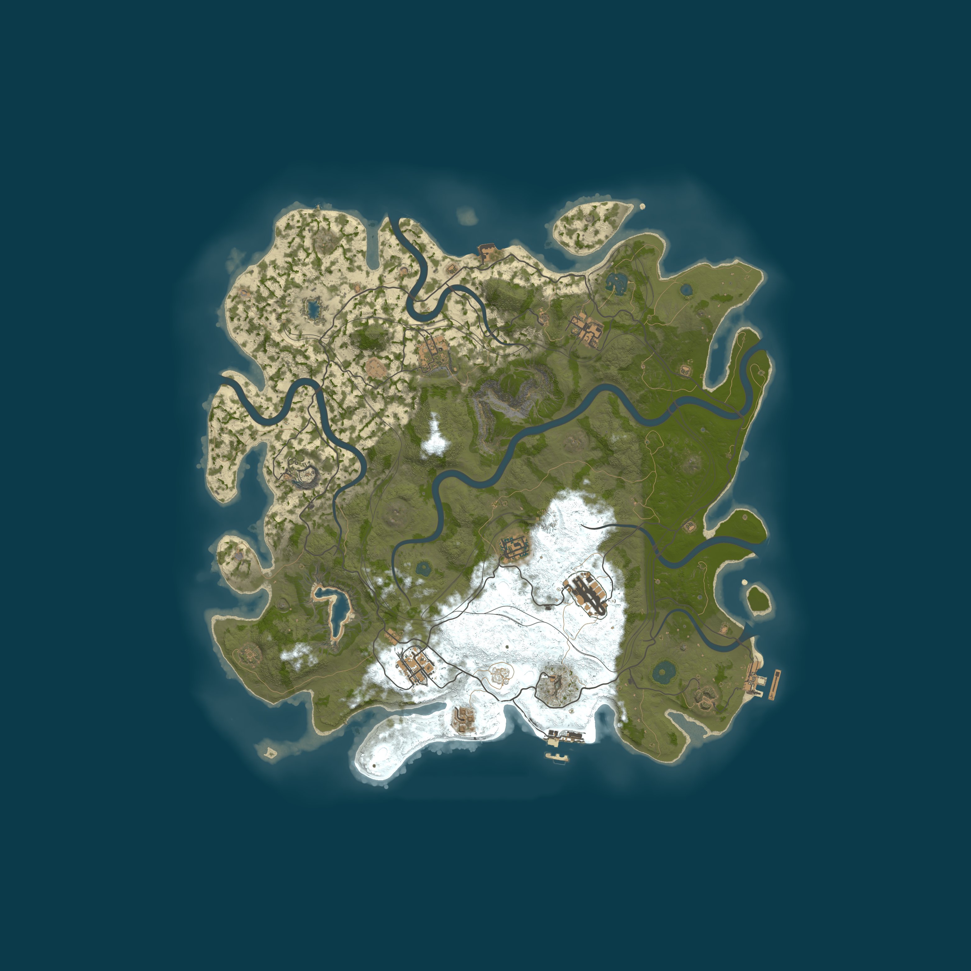 Карта сервера