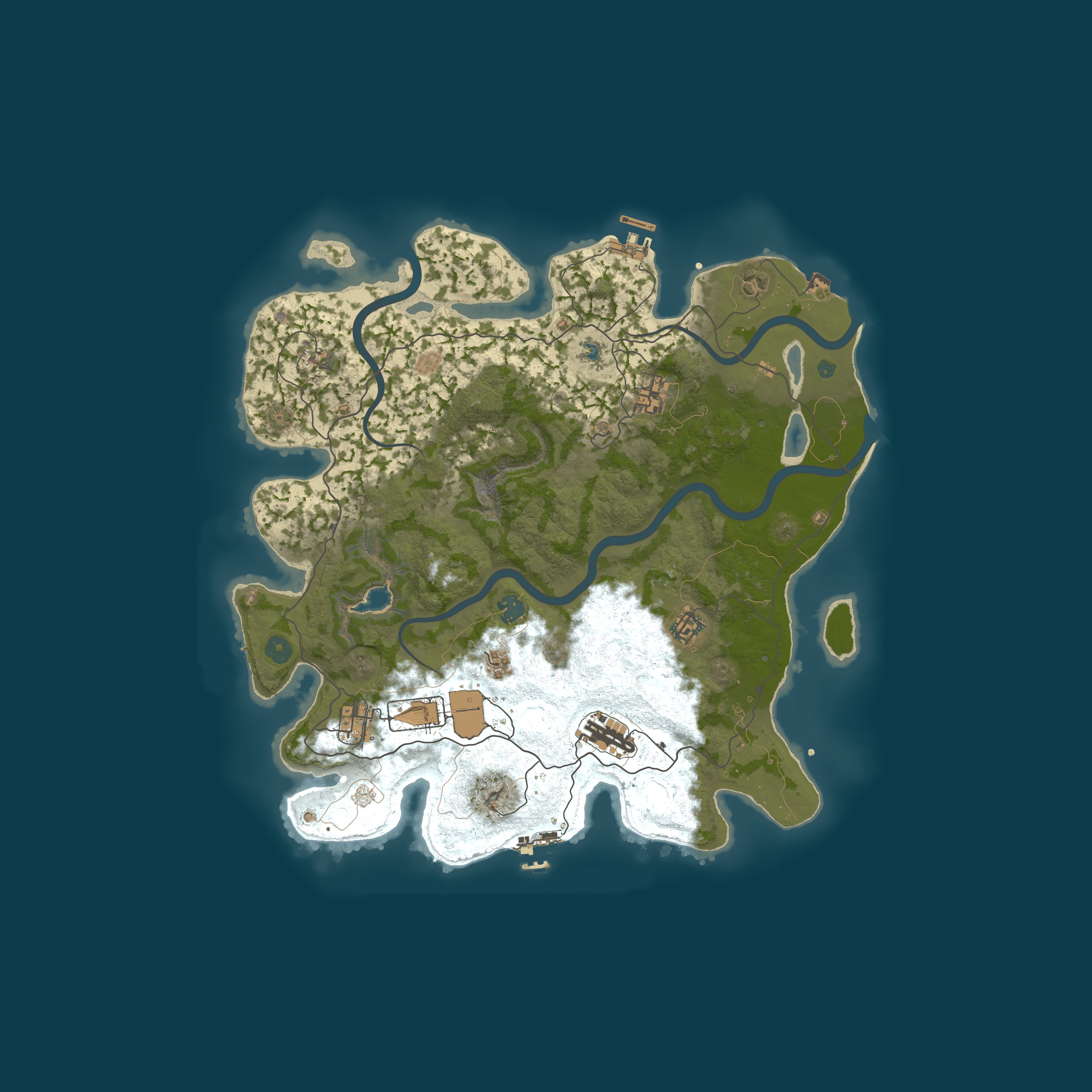 Map for PVE BroGames