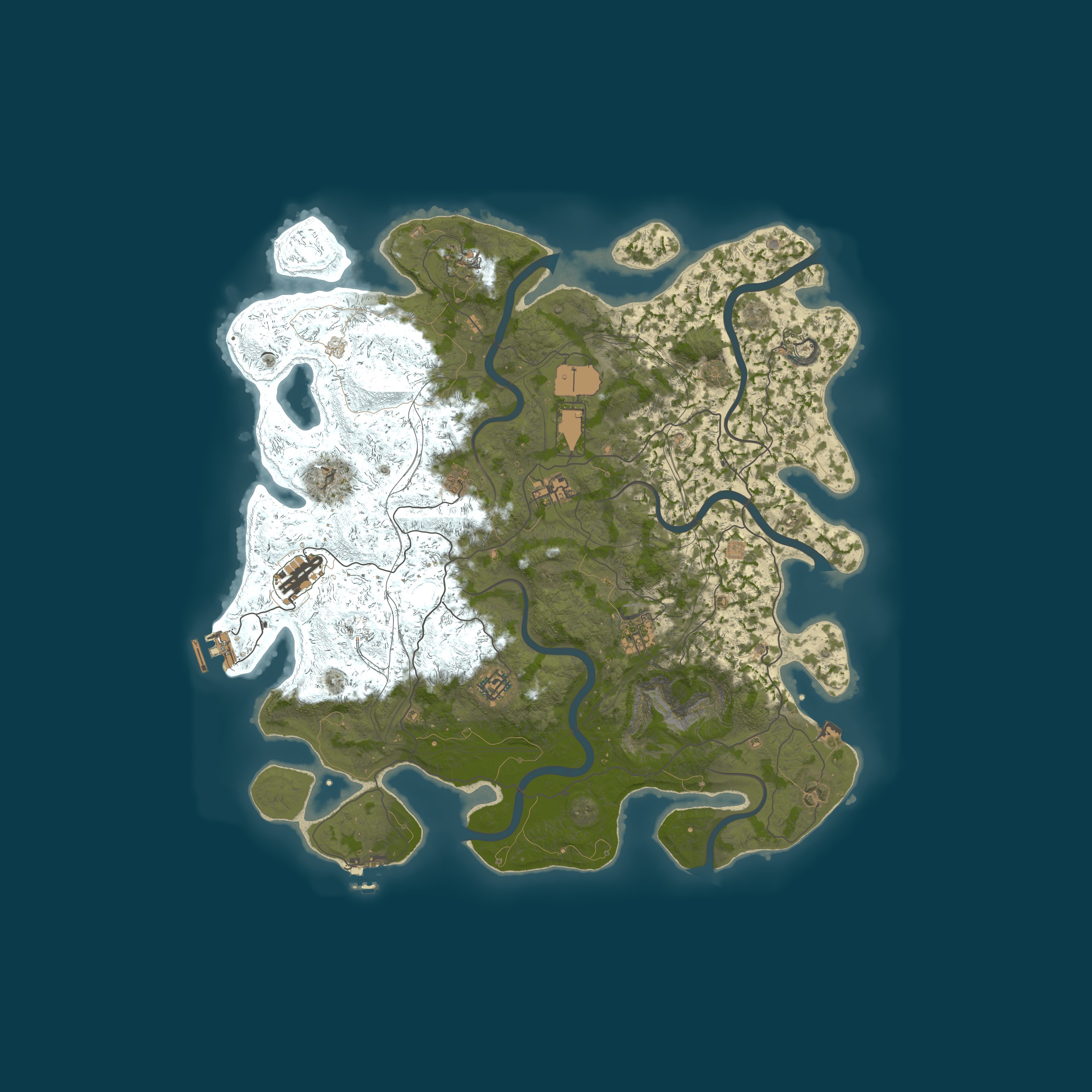 Карта сервера