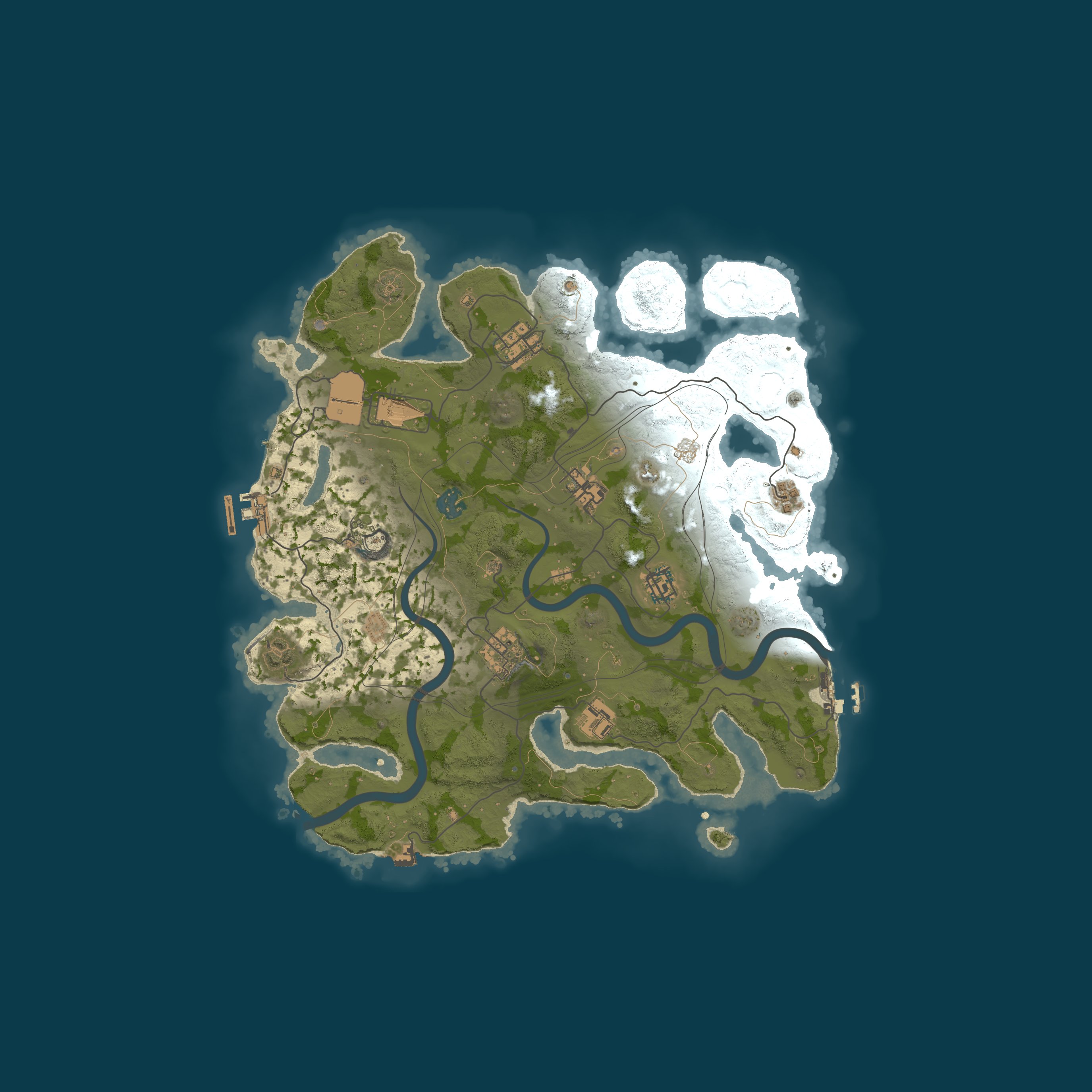 Rust map 3500/1337