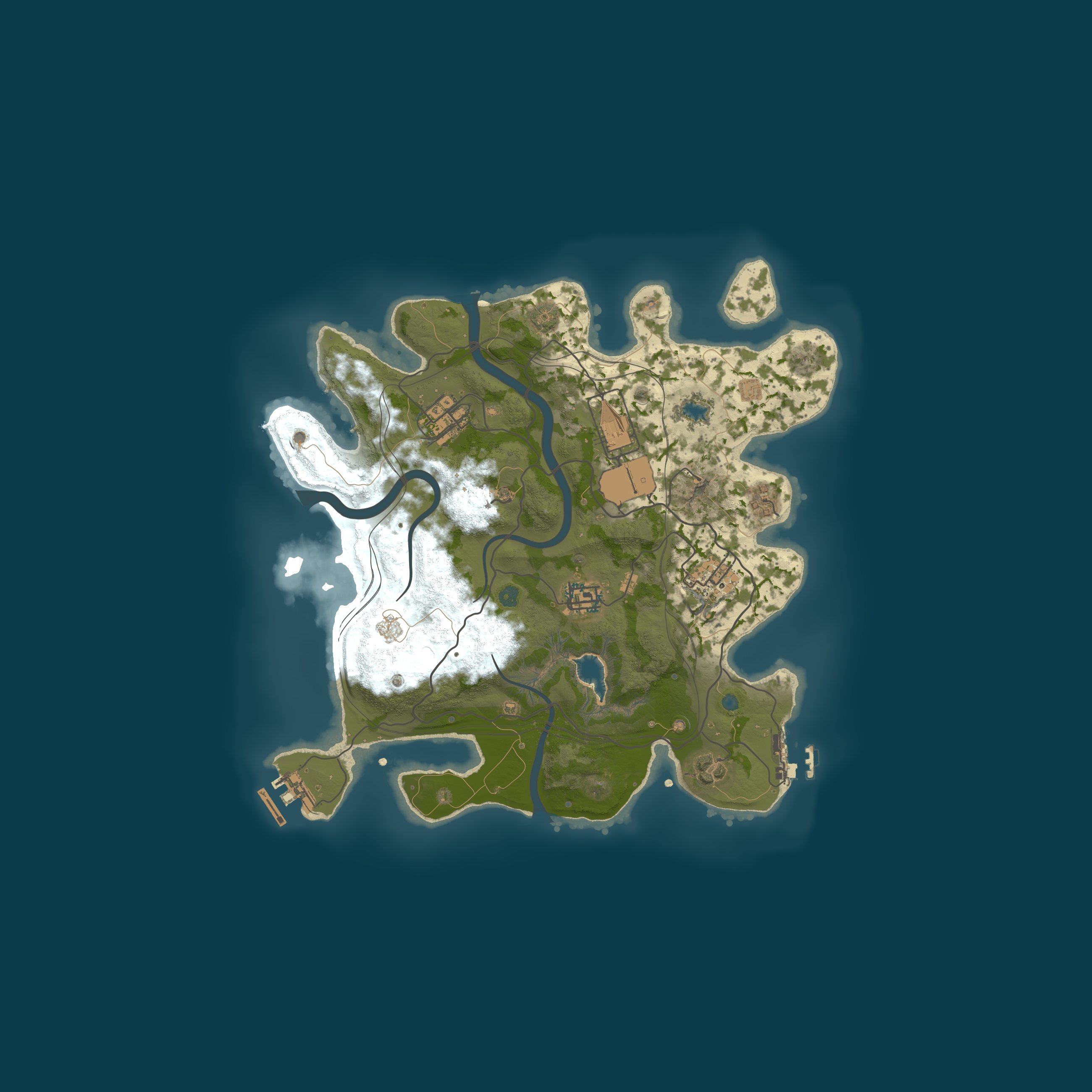 Map for 8-5 Ultimo Sobrevivente Solo/Duo BR