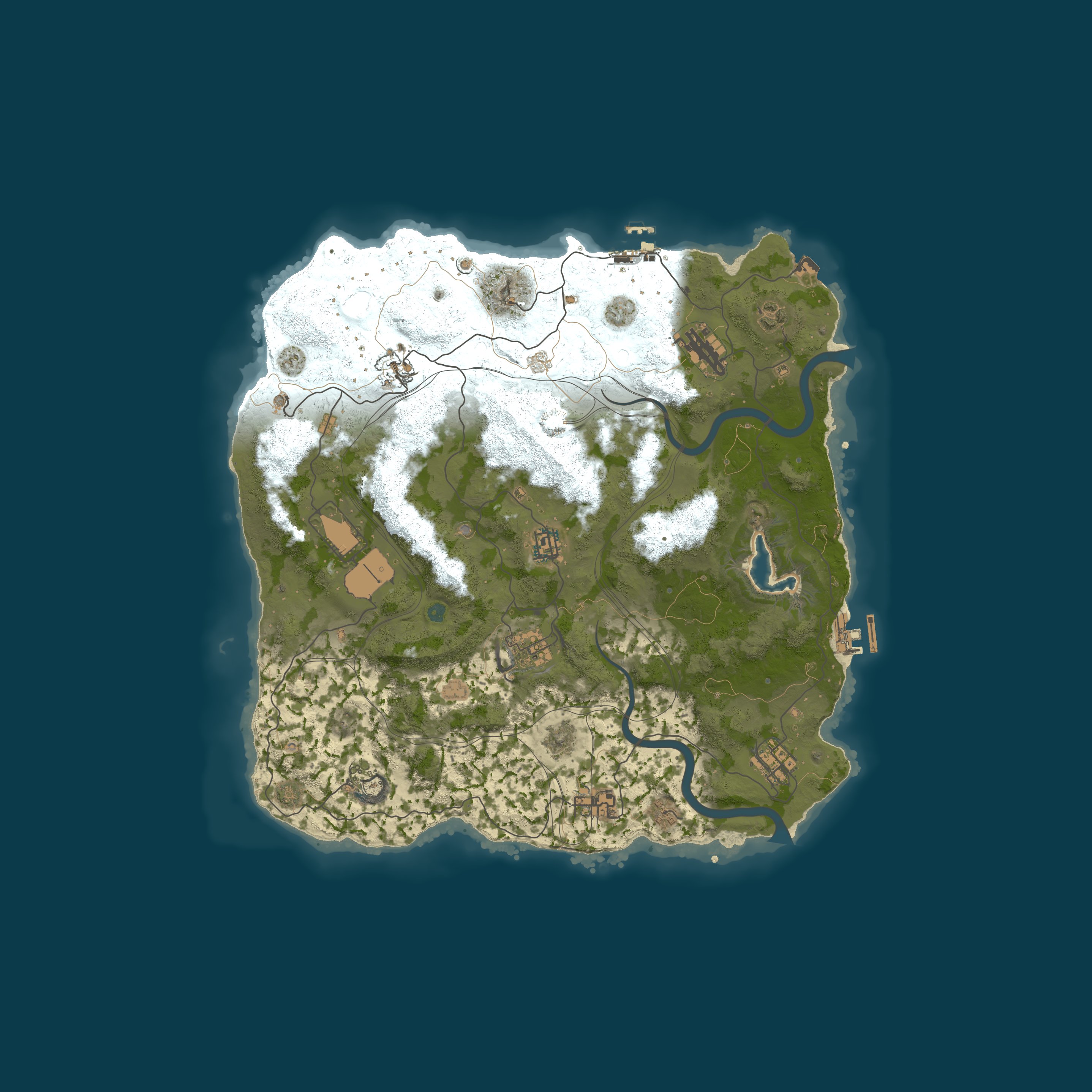 Карта сервера