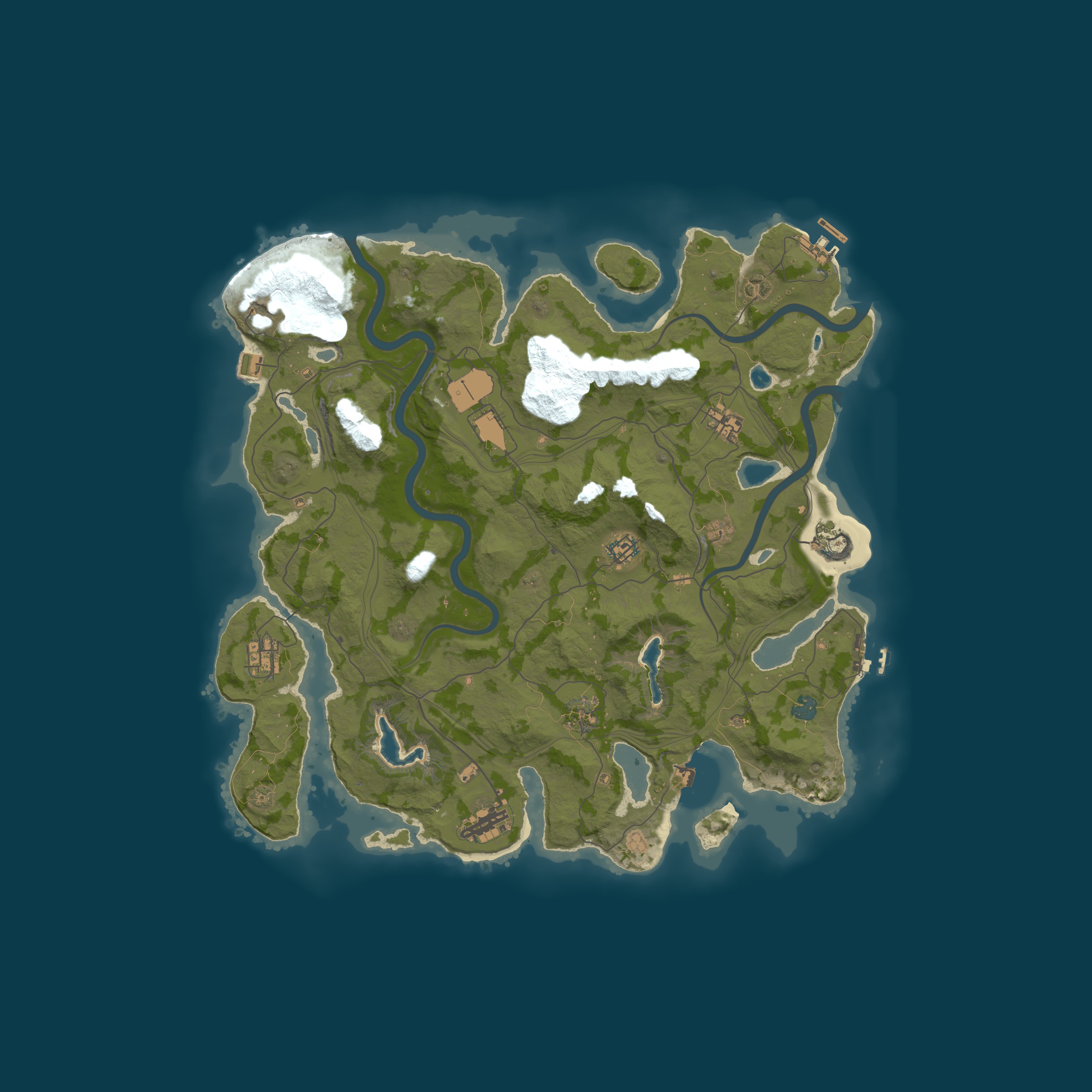 Map for Good Times Custom Maps  Server I (PVE-Build)