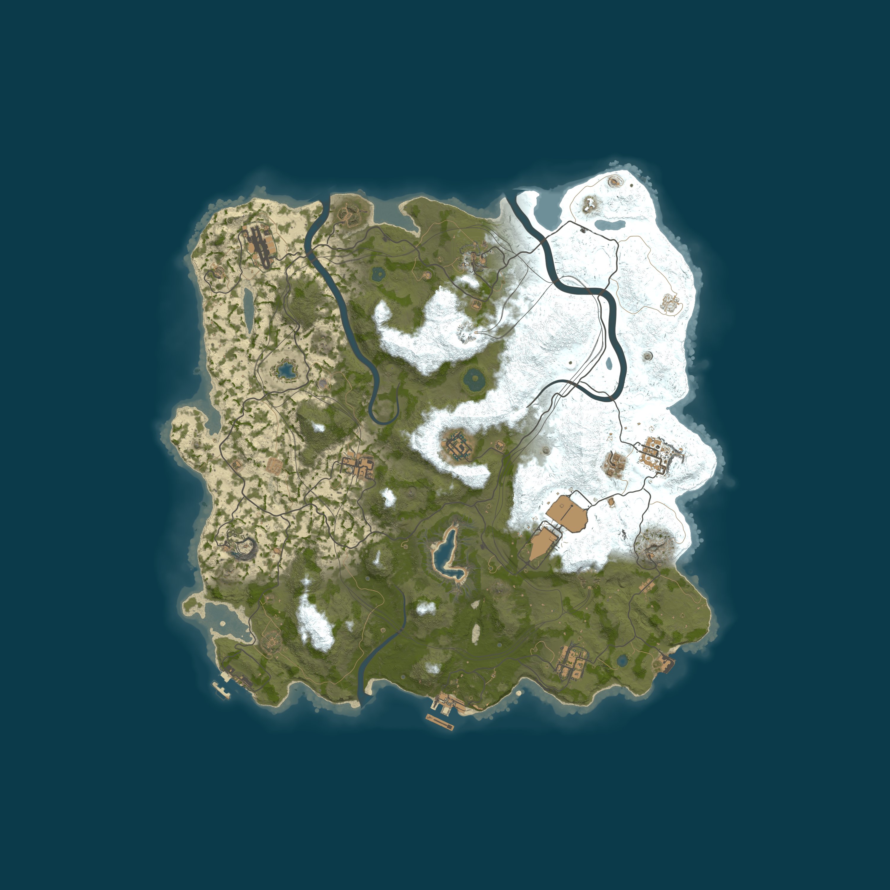 Карта сервера